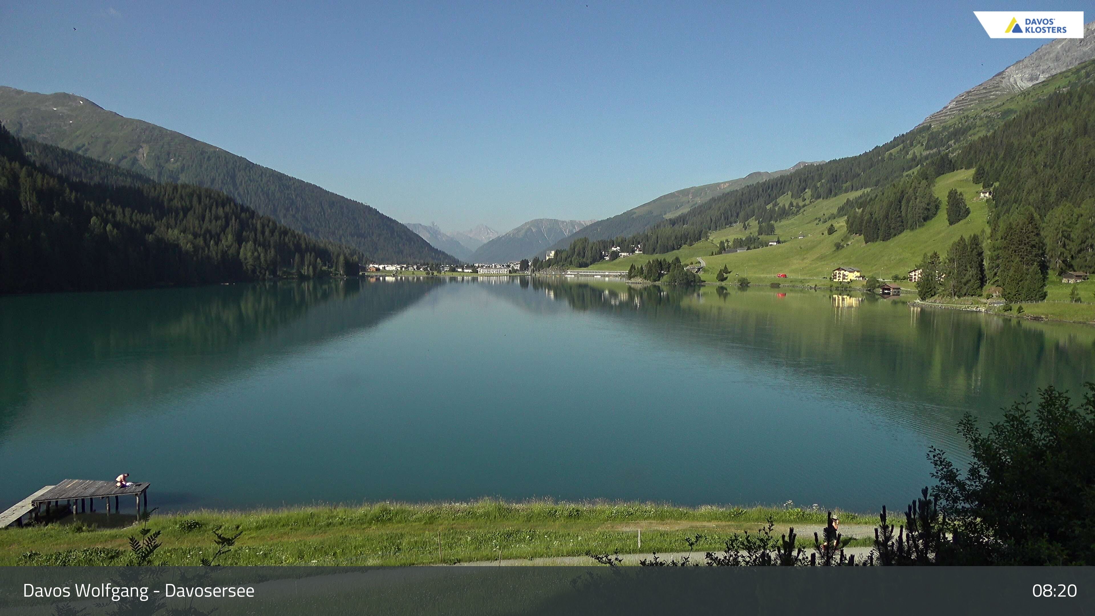 Davos › Südwesten: Alter Höhwaldsteg - Lake Davos