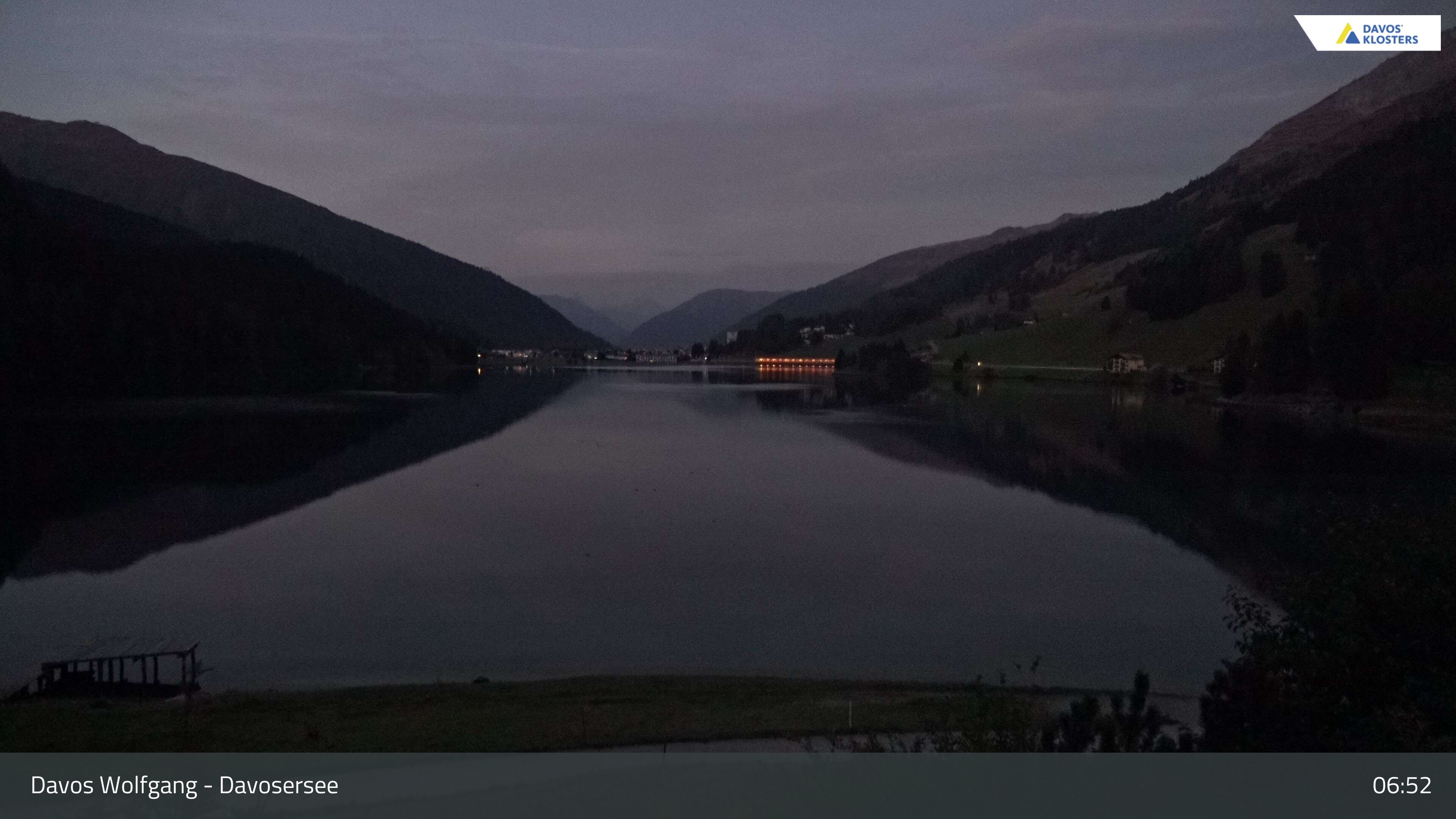 Davos › Südwesten: Alter Höhwaldsteg - Lake Davos
