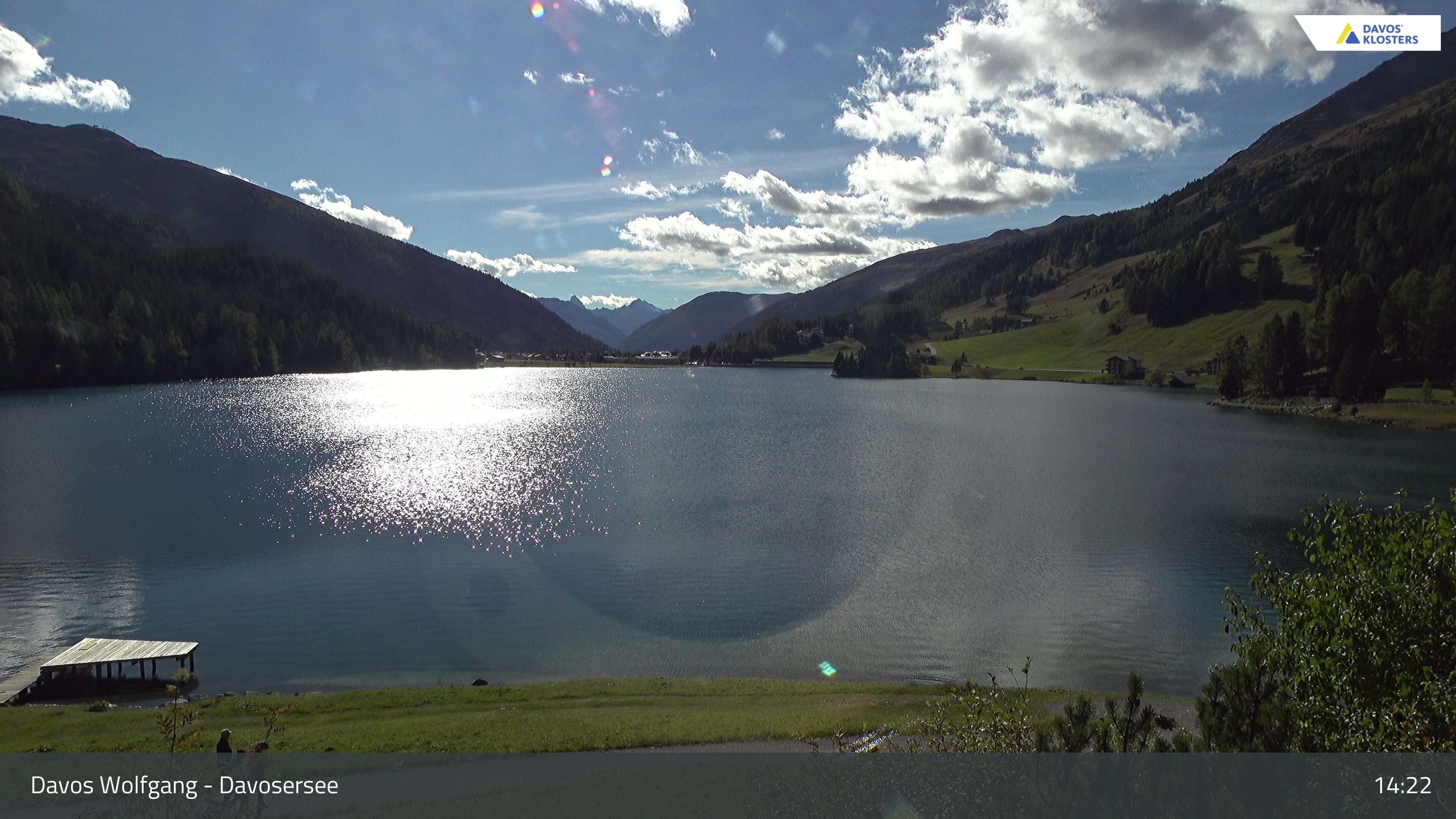 Davos › Südwesten: Alter Höhwaldsteg - Lake Davos
