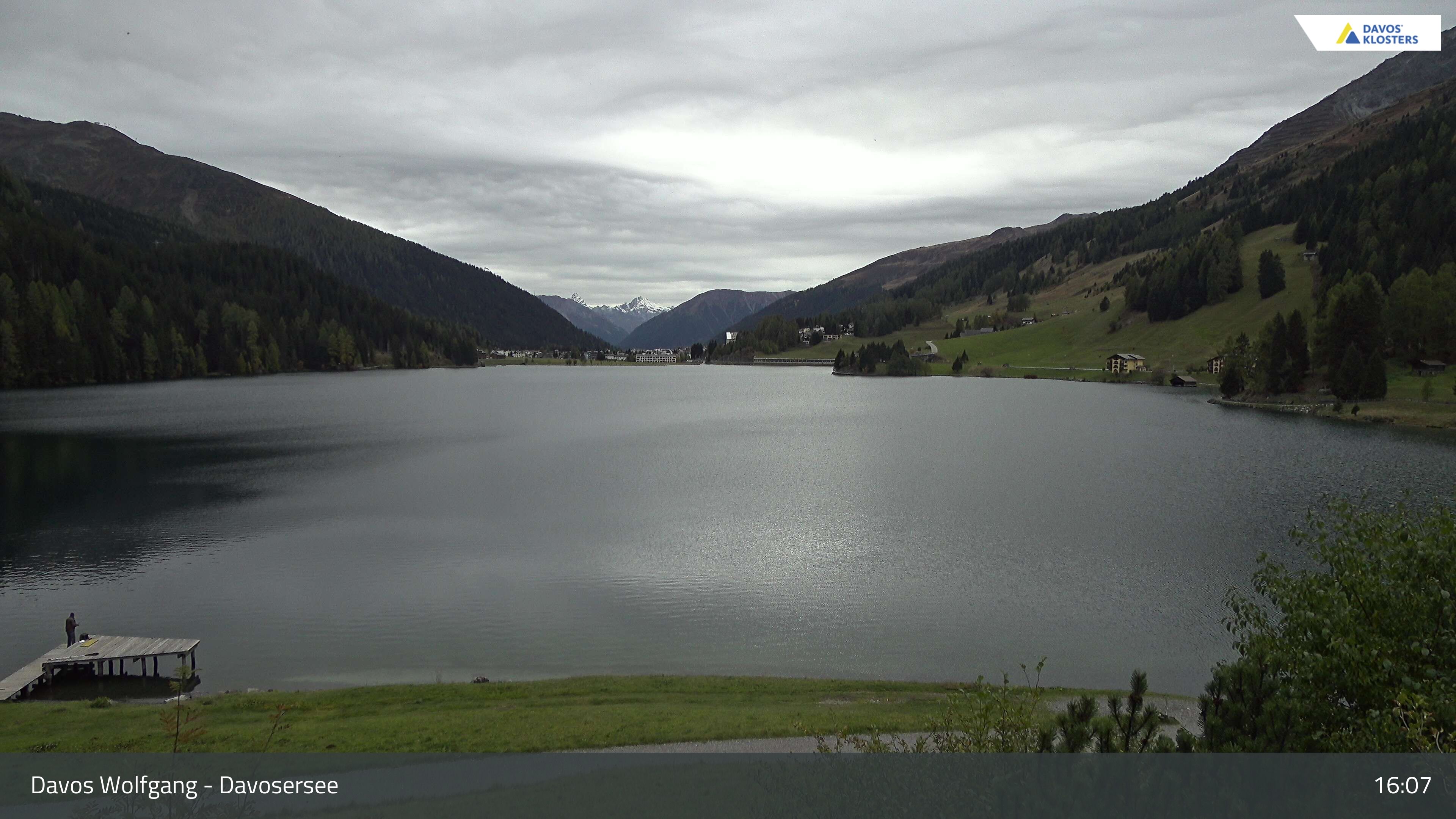 Davos › Südwesten: Alter Höhwaldsteg - Lake Davos