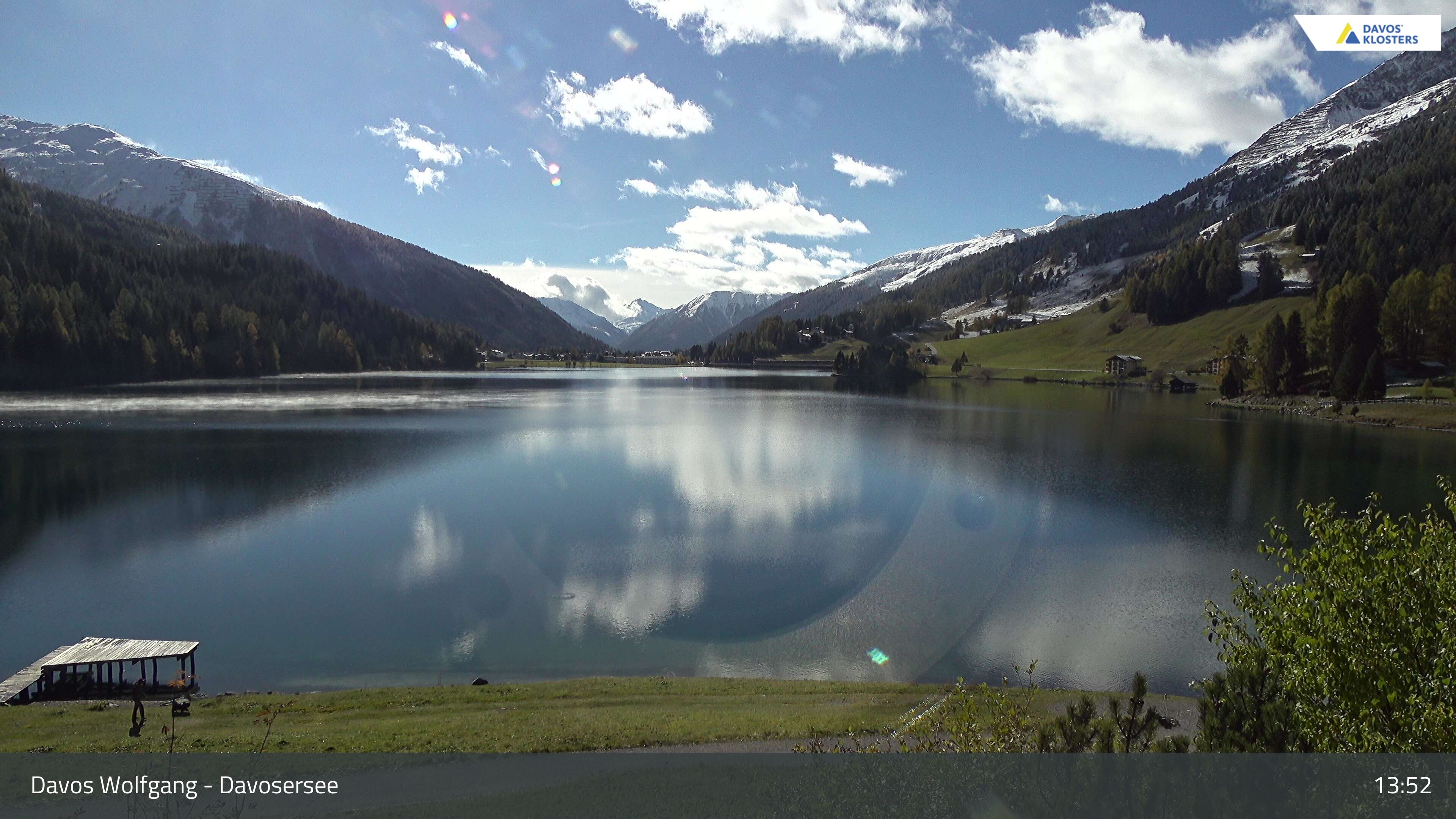 Davos › Südwesten: Alter Höhwaldsteg - Lake Davos