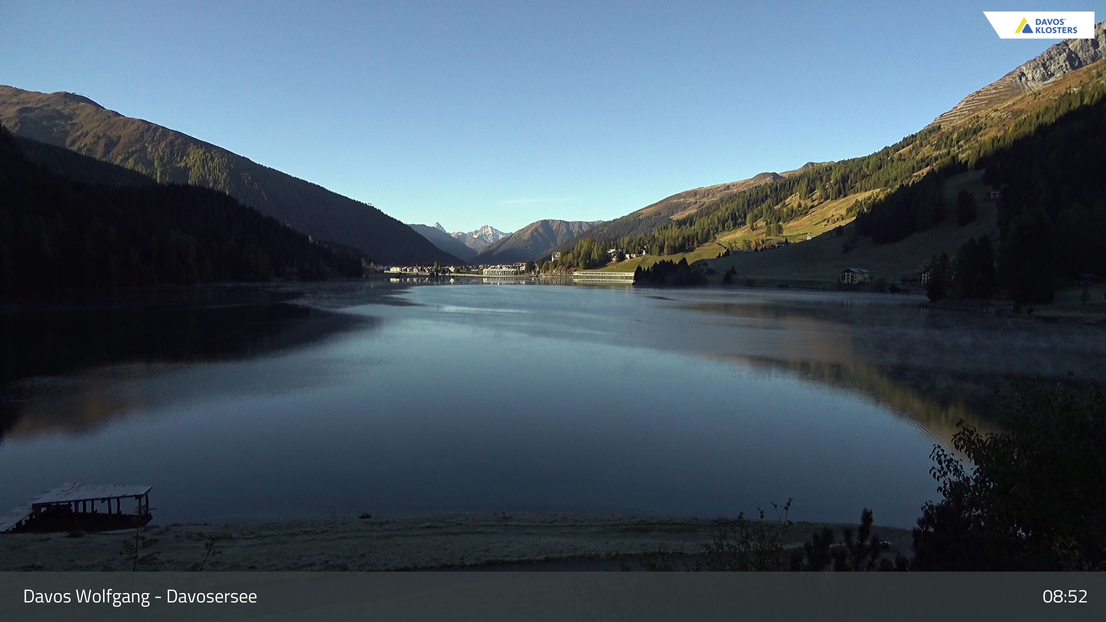 Davos › Südwesten: Alter Höhwaldsteg - Lake Davos