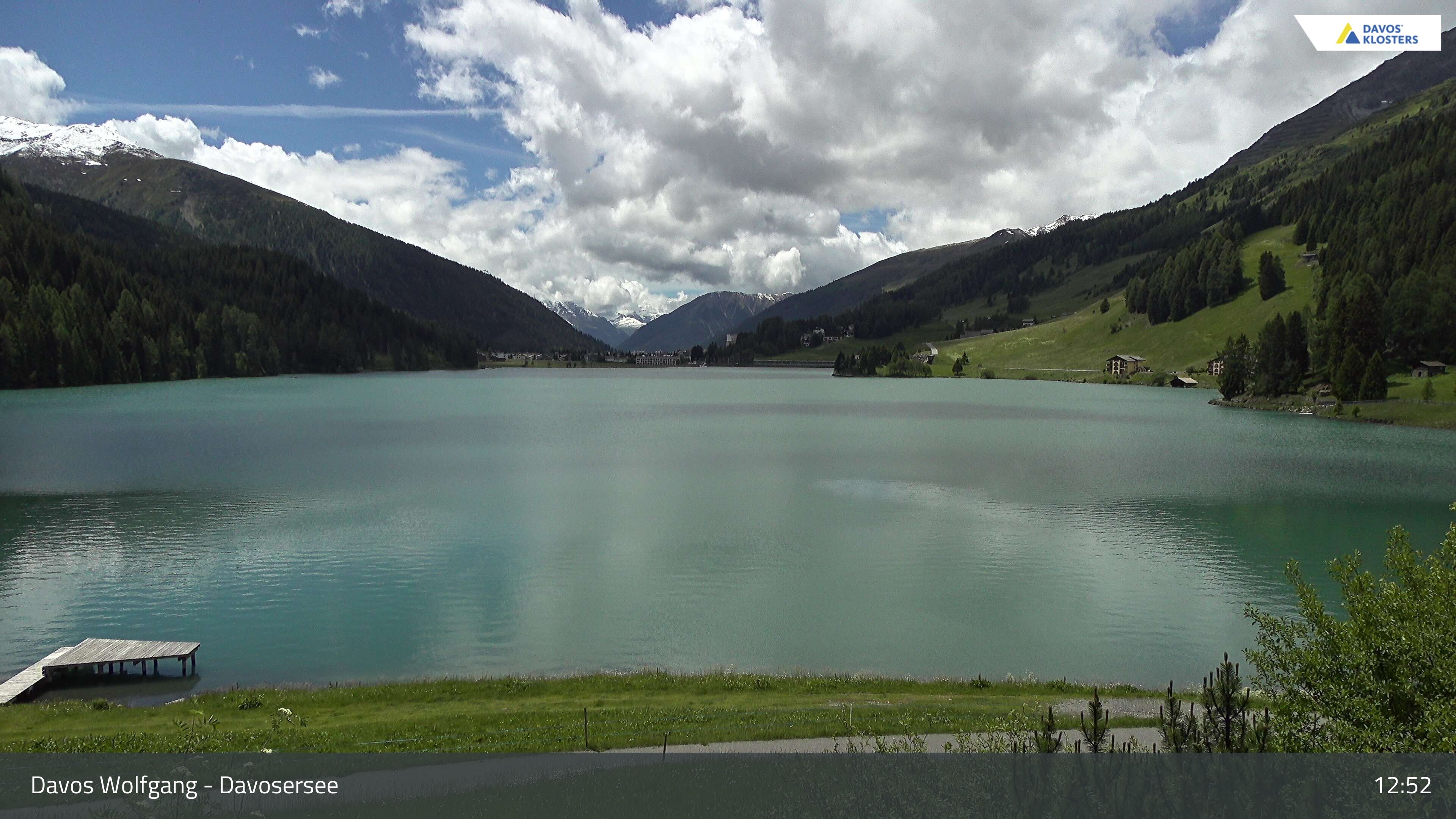 Davos › Südwesten: Alter Höhwaldsteg - Lake Davos