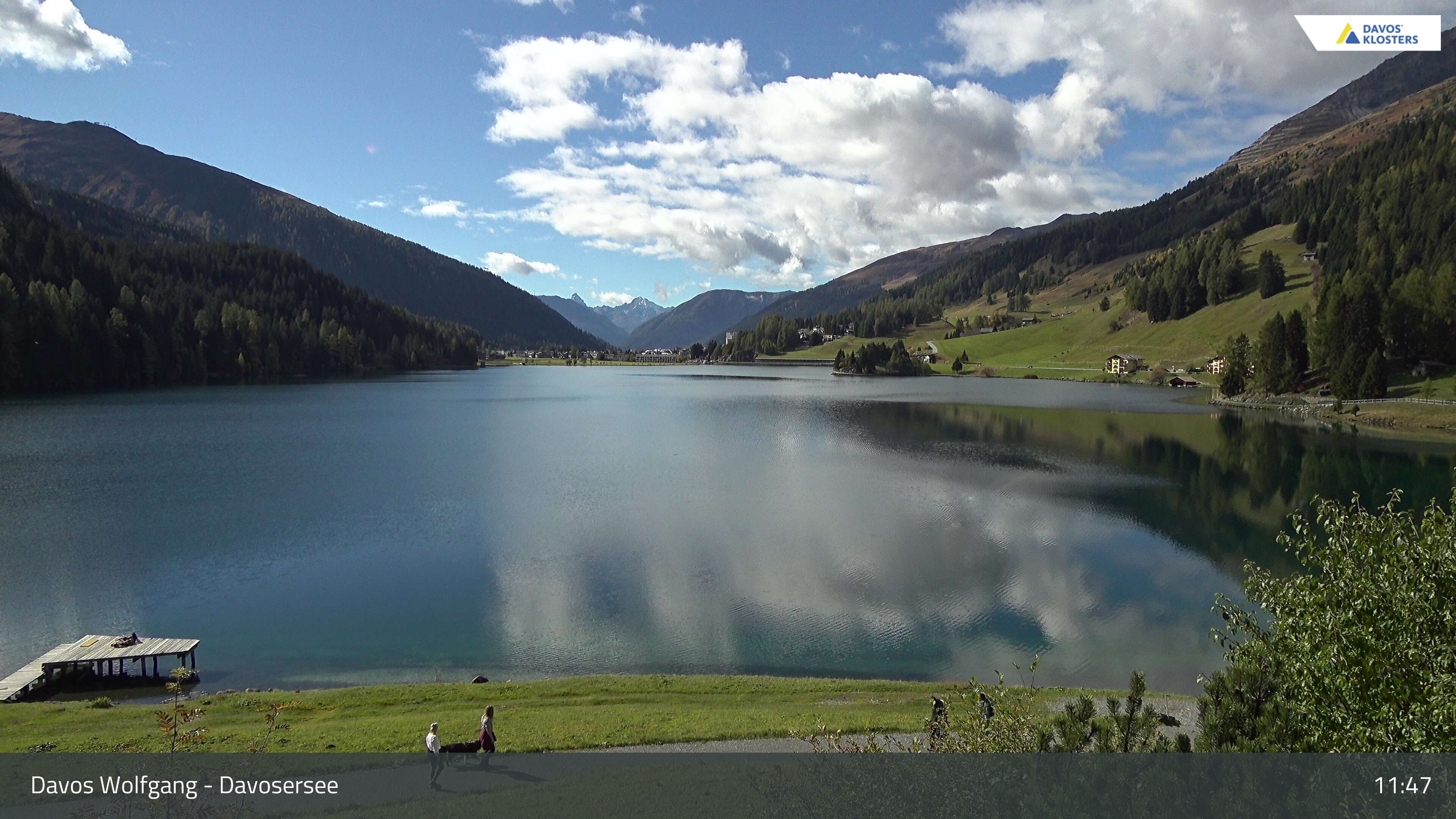 Davos › Südwesten: Alter Höhwaldsteg - Lake Davos