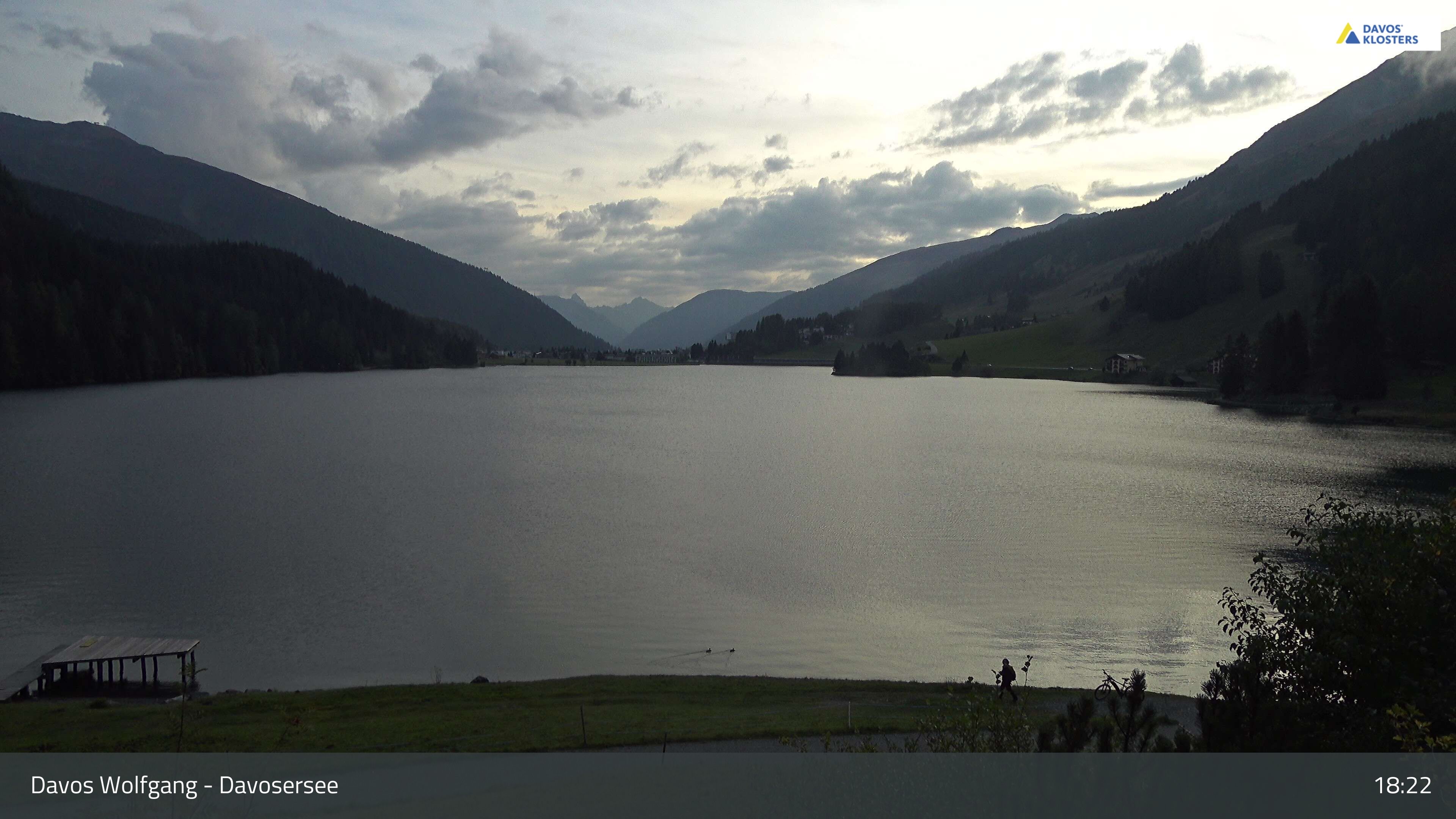 Davos › Südwesten: Alter Höhwaldsteg - Lake Davos