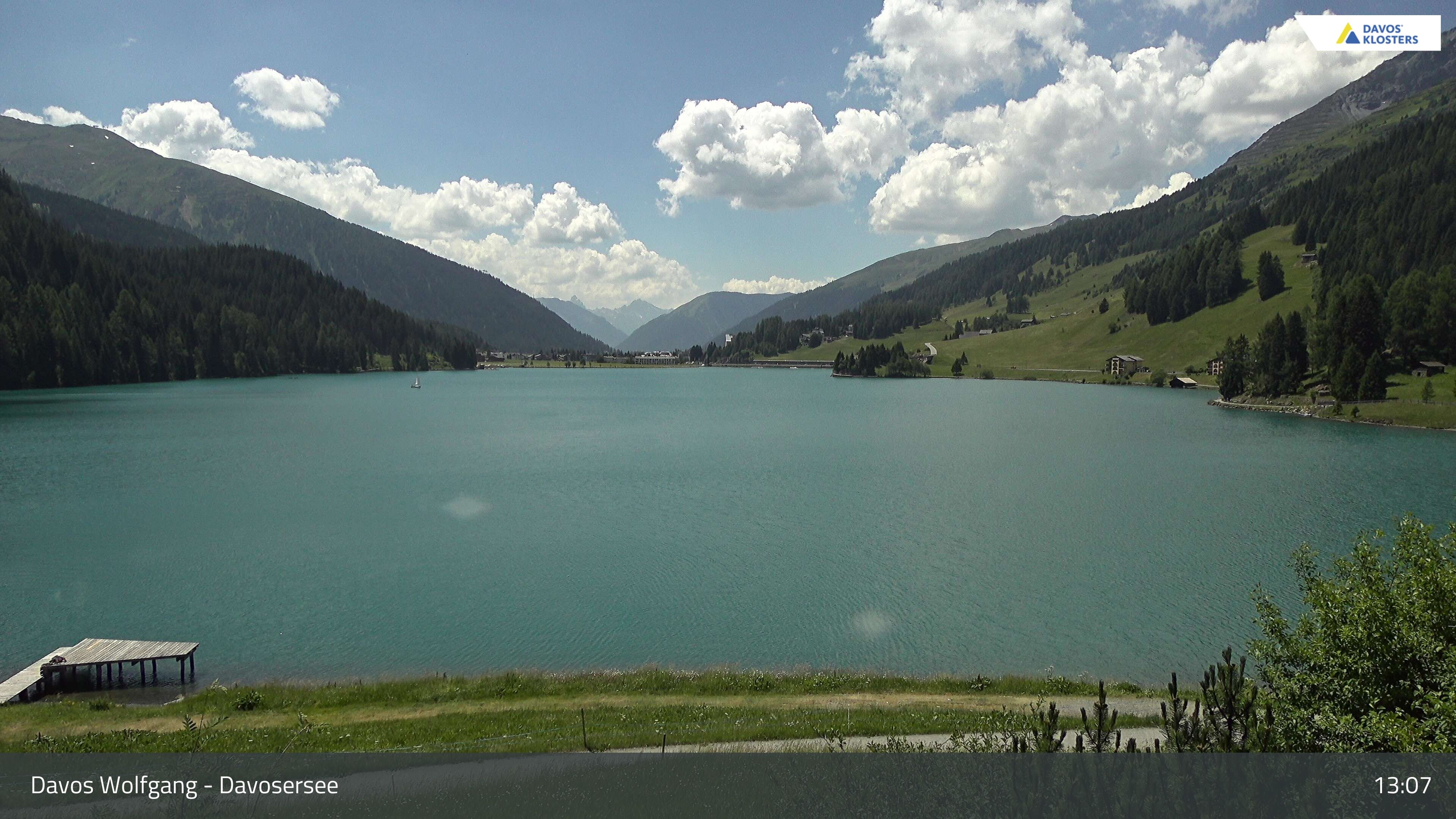 Davos › Südwesten: Alter Höhwaldsteg - Lake Davos