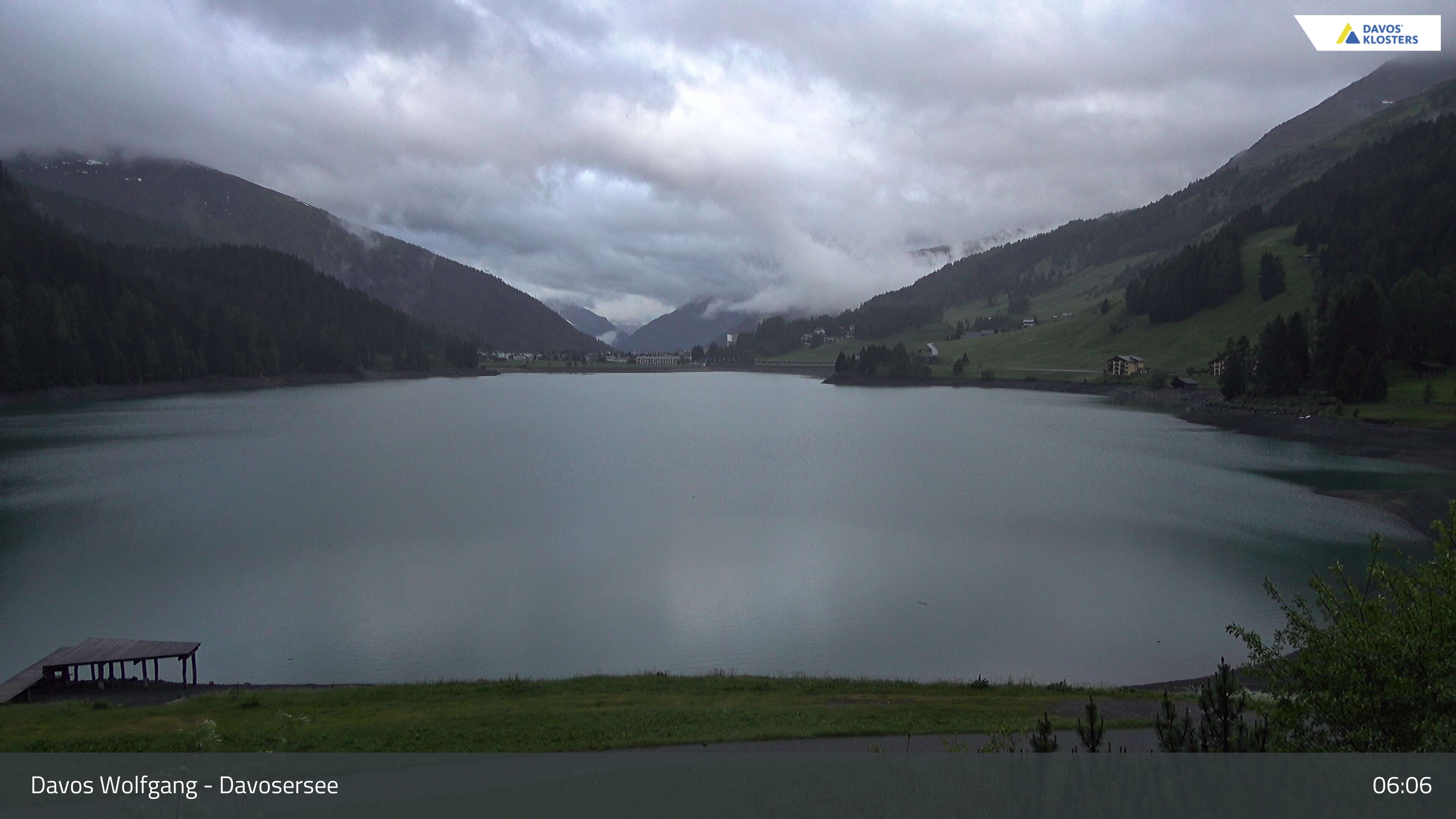 Davos › Südwesten: Alter Höhwaldsteg - Lake Davos