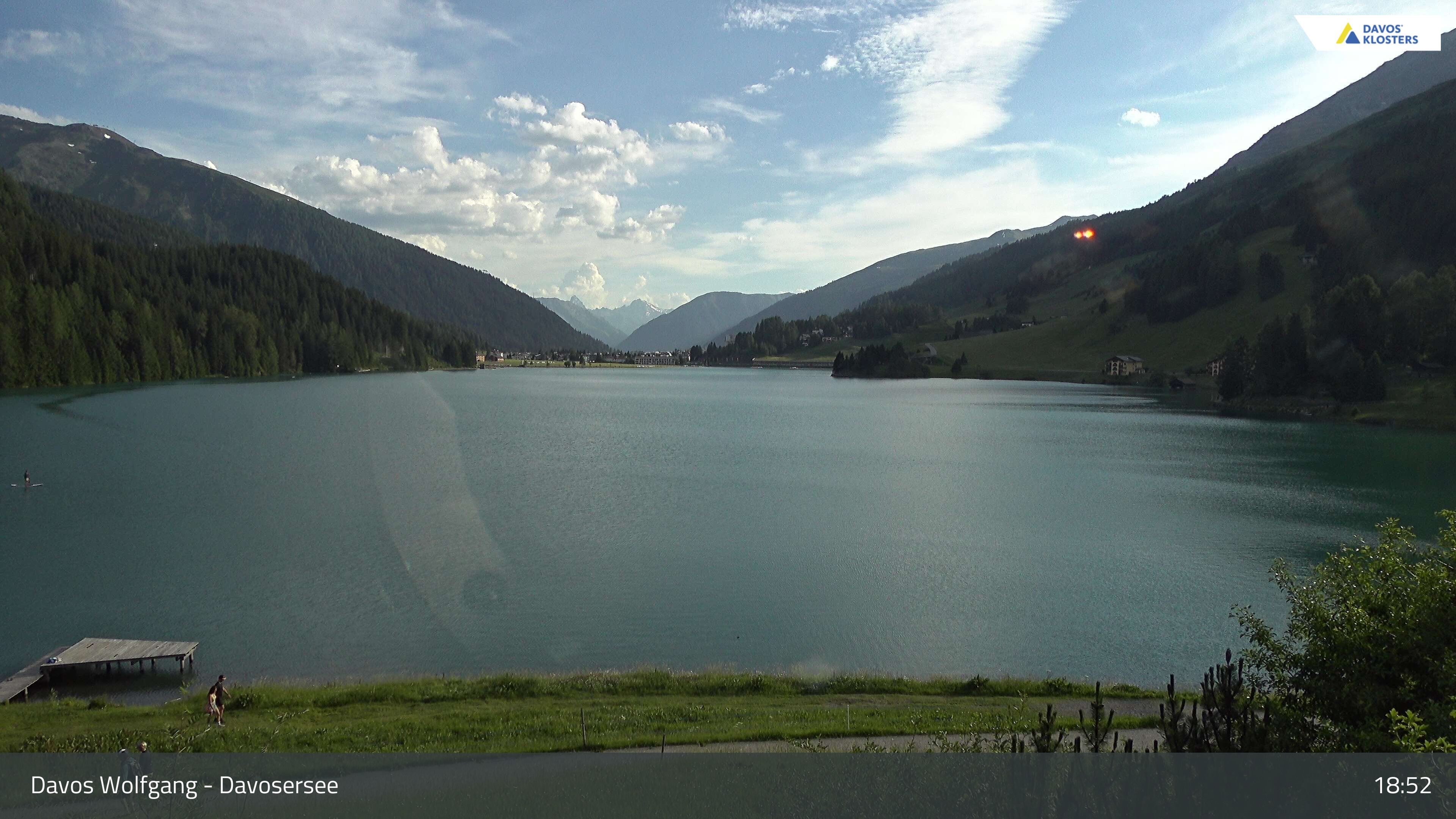 Davos › Südwesten: Alter Höhwaldsteg - Lake Davos