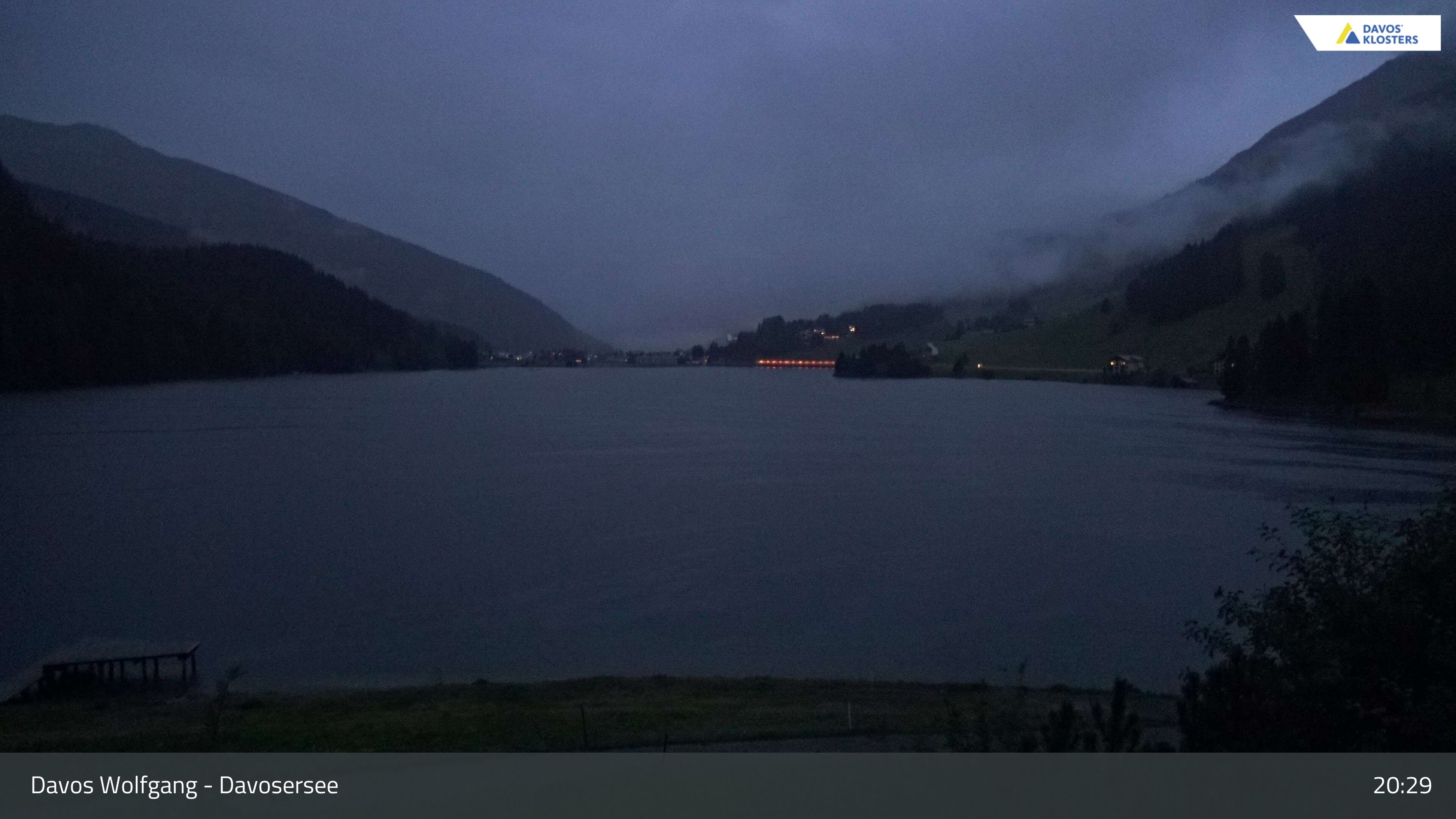 Davos › Südwesten: Alter Höhwaldsteg - Lake Davos