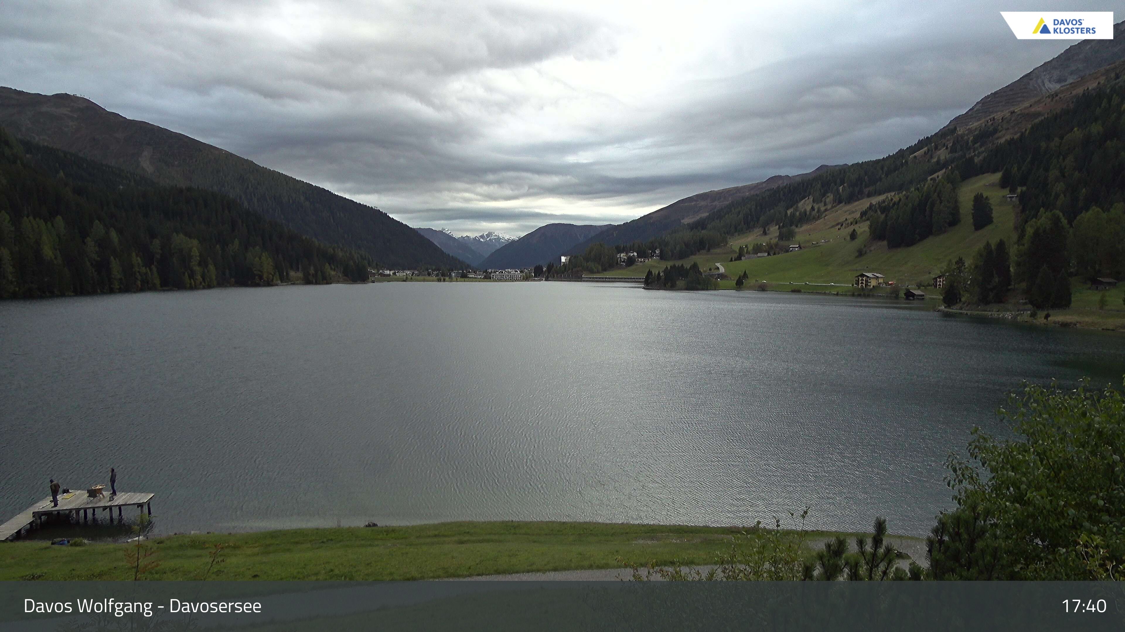 Davos › Südwesten: Alter Höhwaldsteg - Lake Davos