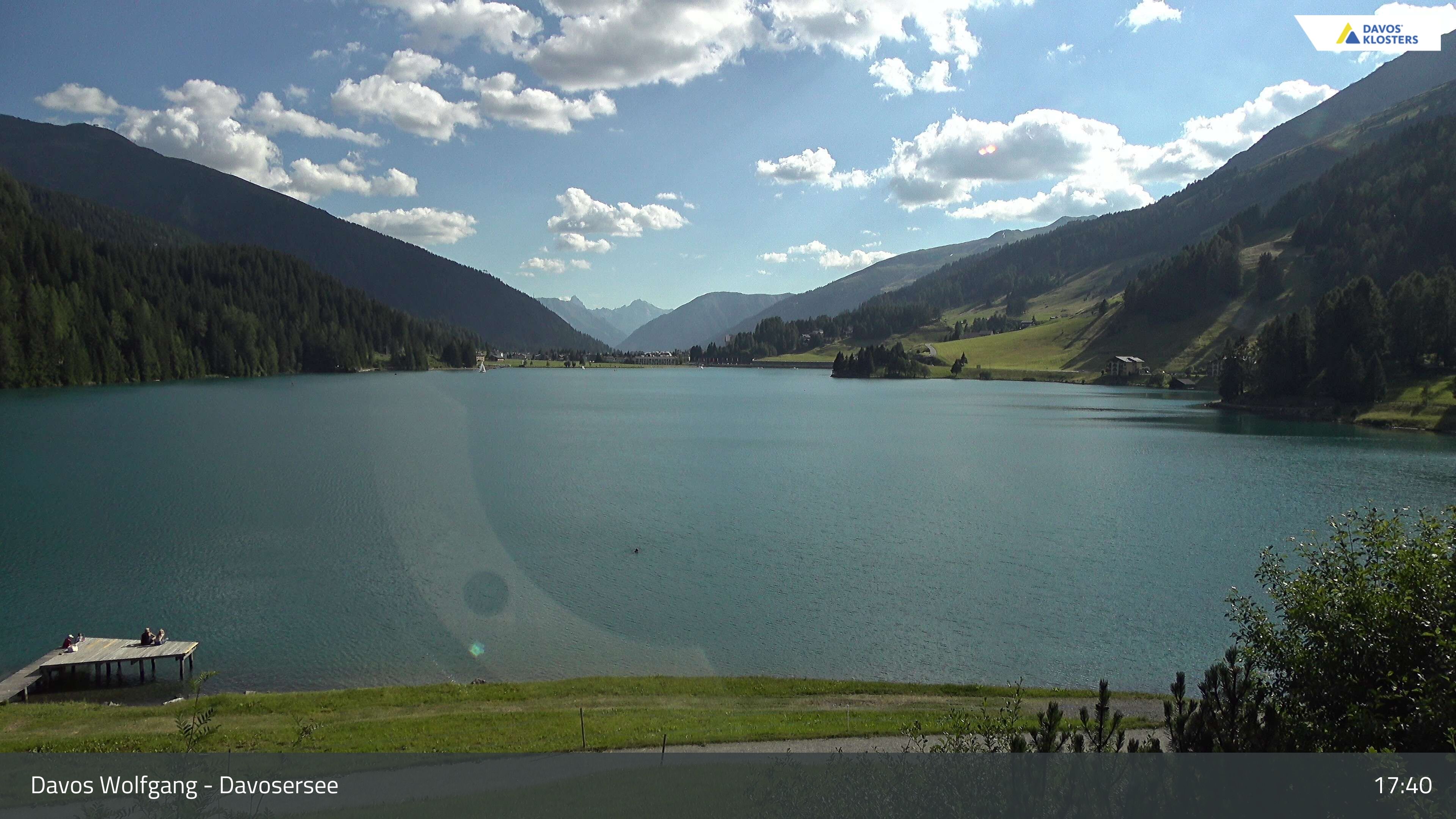 Davos › Südwesten: Alter Höhwaldsteg - Lake Davos