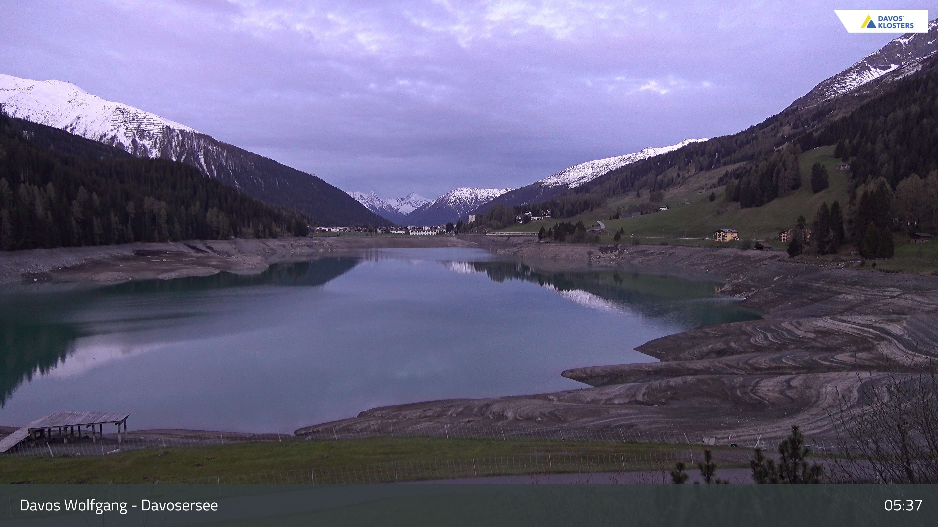 Davos › Südwesten: Alter Höhwaldsteg - Lake Davos