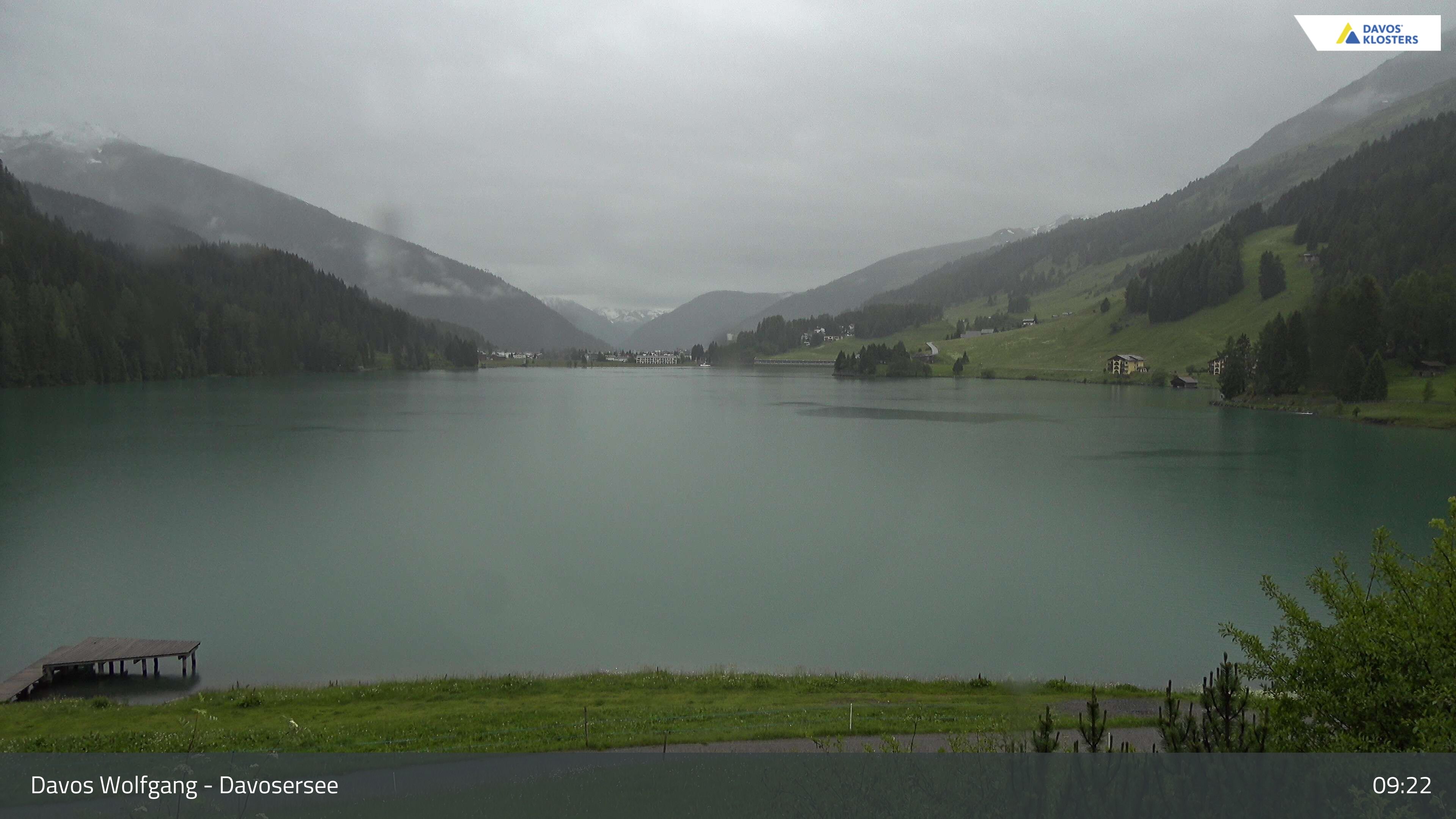 Davos › Südwesten: Alter Höhwaldsteg - Lake Davos