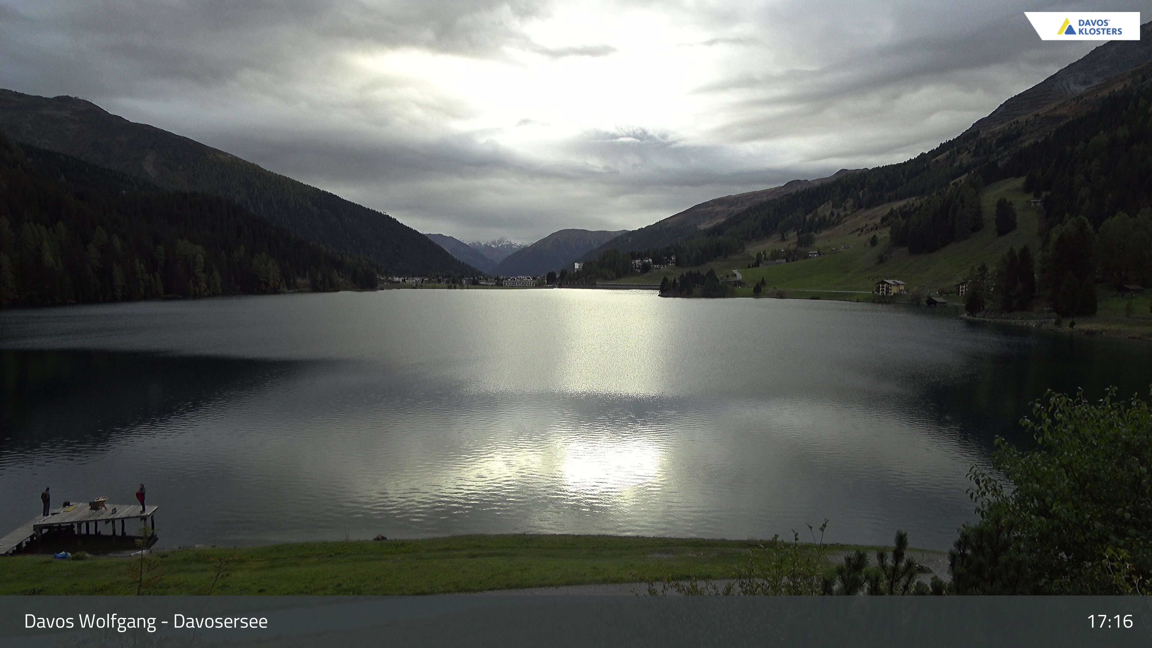 Davos › Südwesten: Alter Höhwaldsteg - Lake Davos