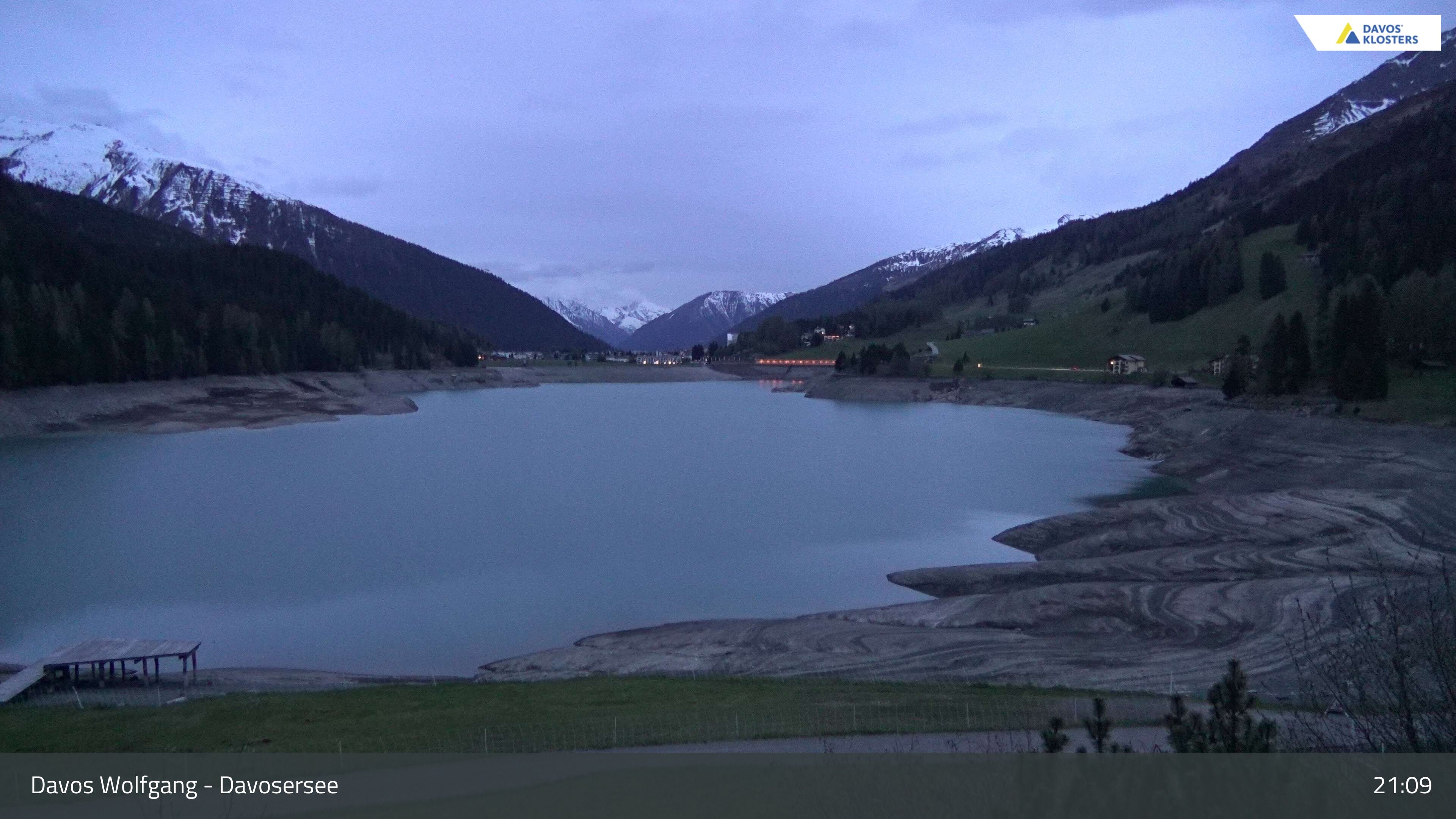 Davos › Südwesten: Alter Höhwaldsteg - Lake Davos