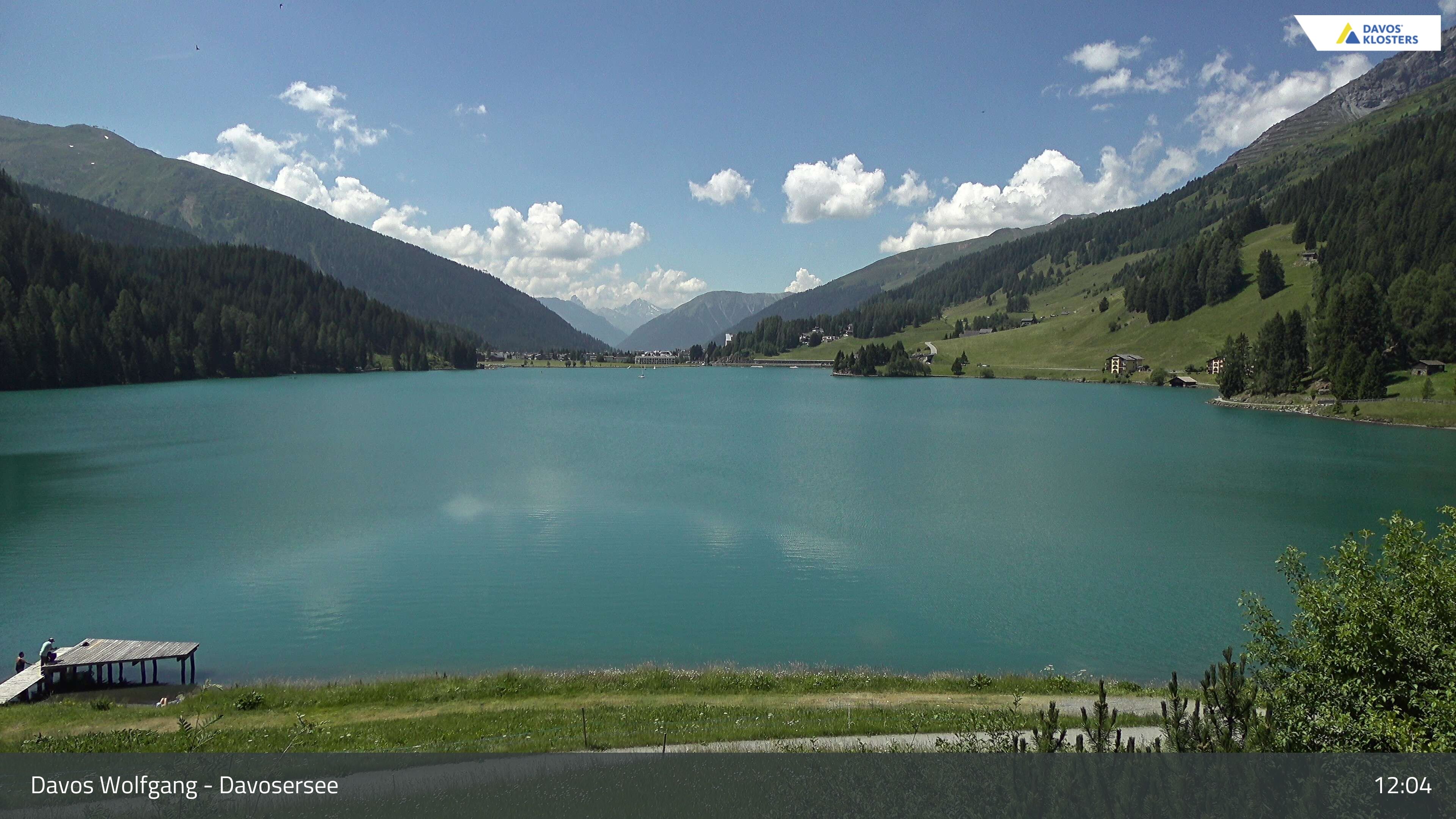 Davos › Südwesten: Alter Höhwaldsteg - Lake Davos