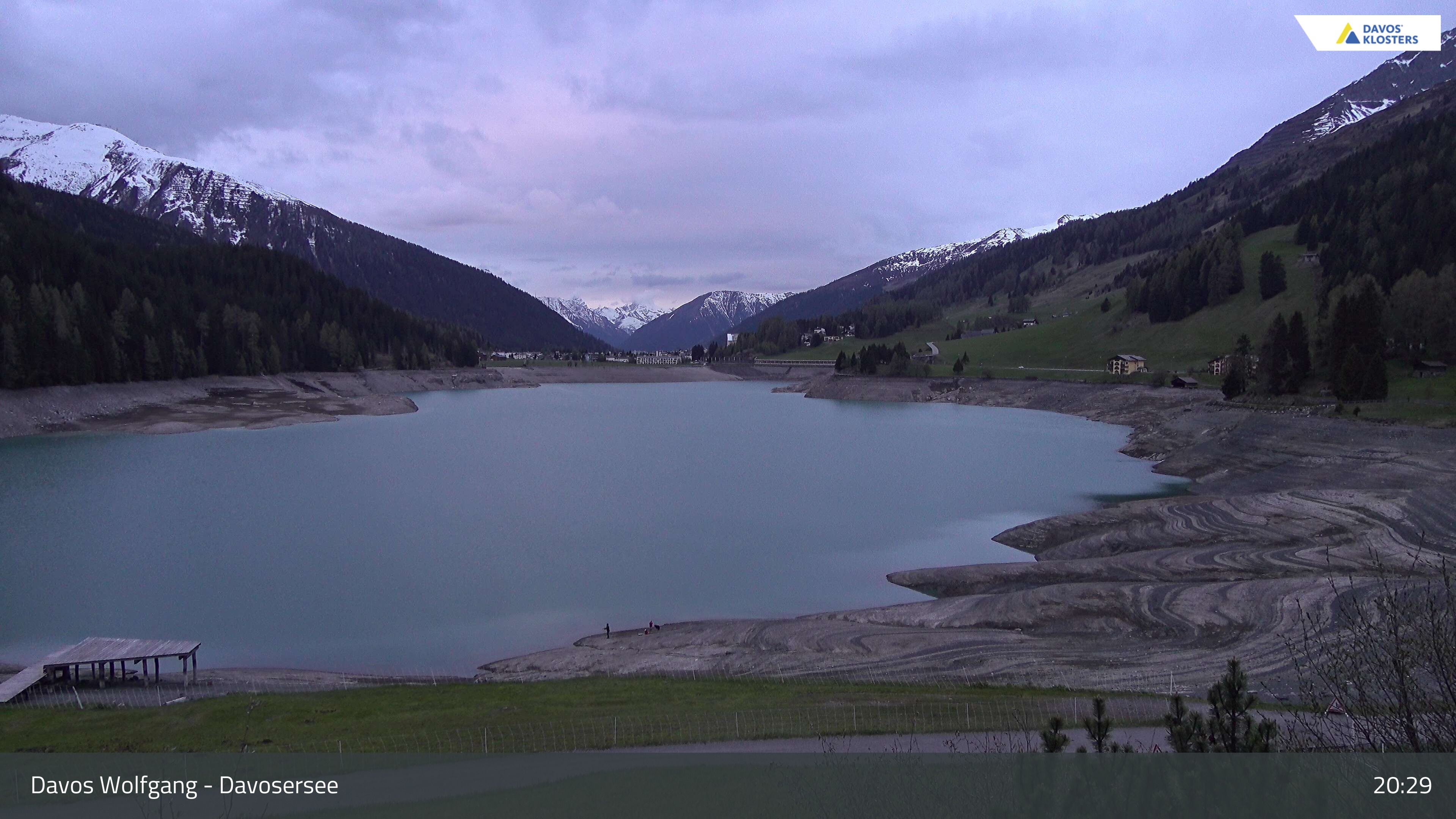 Davos › Südwesten: Alter Höhwaldsteg - Lake Davos