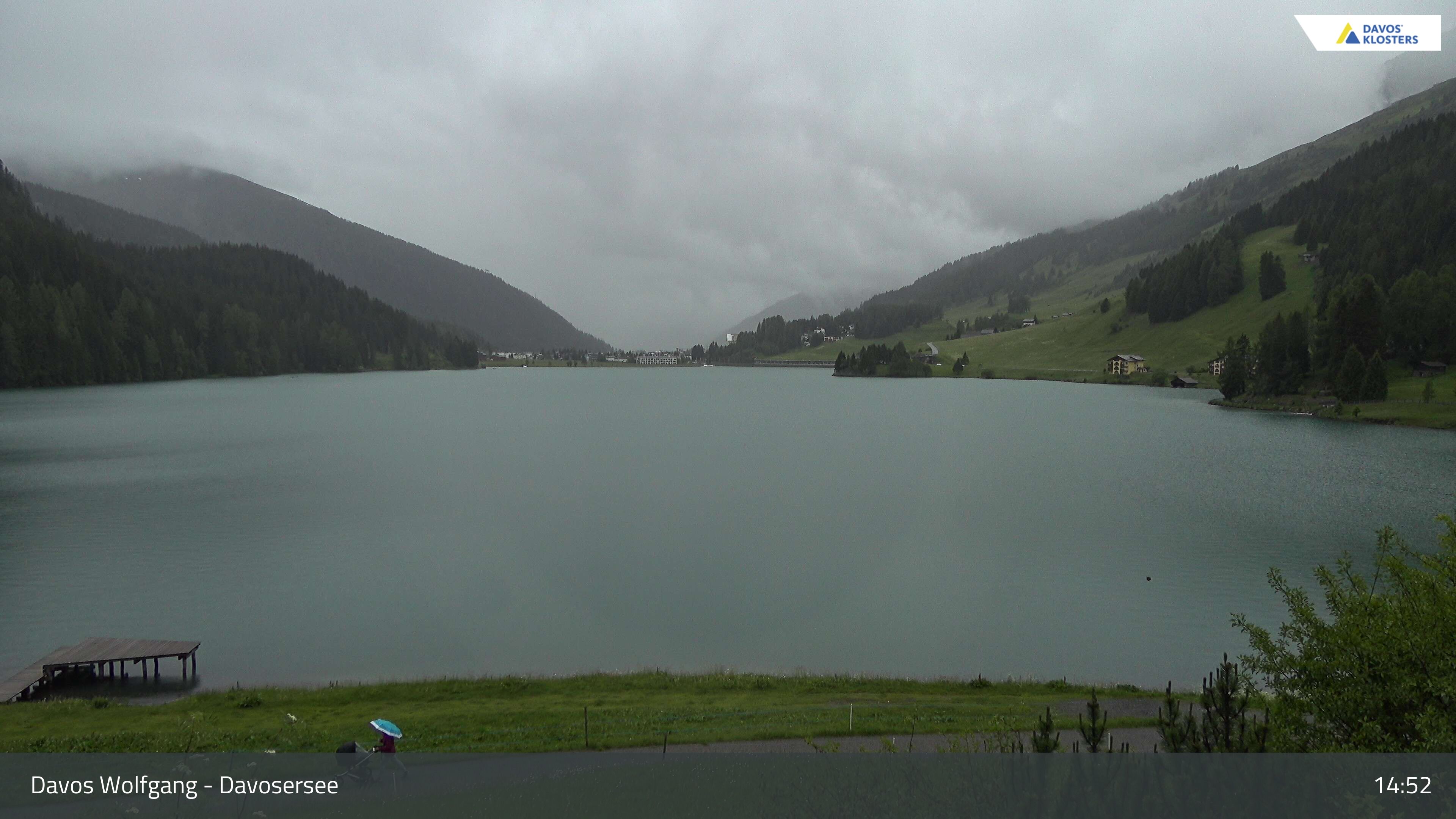 Davos › Südwesten: Alter Höhwaldsteg - Lake Davos