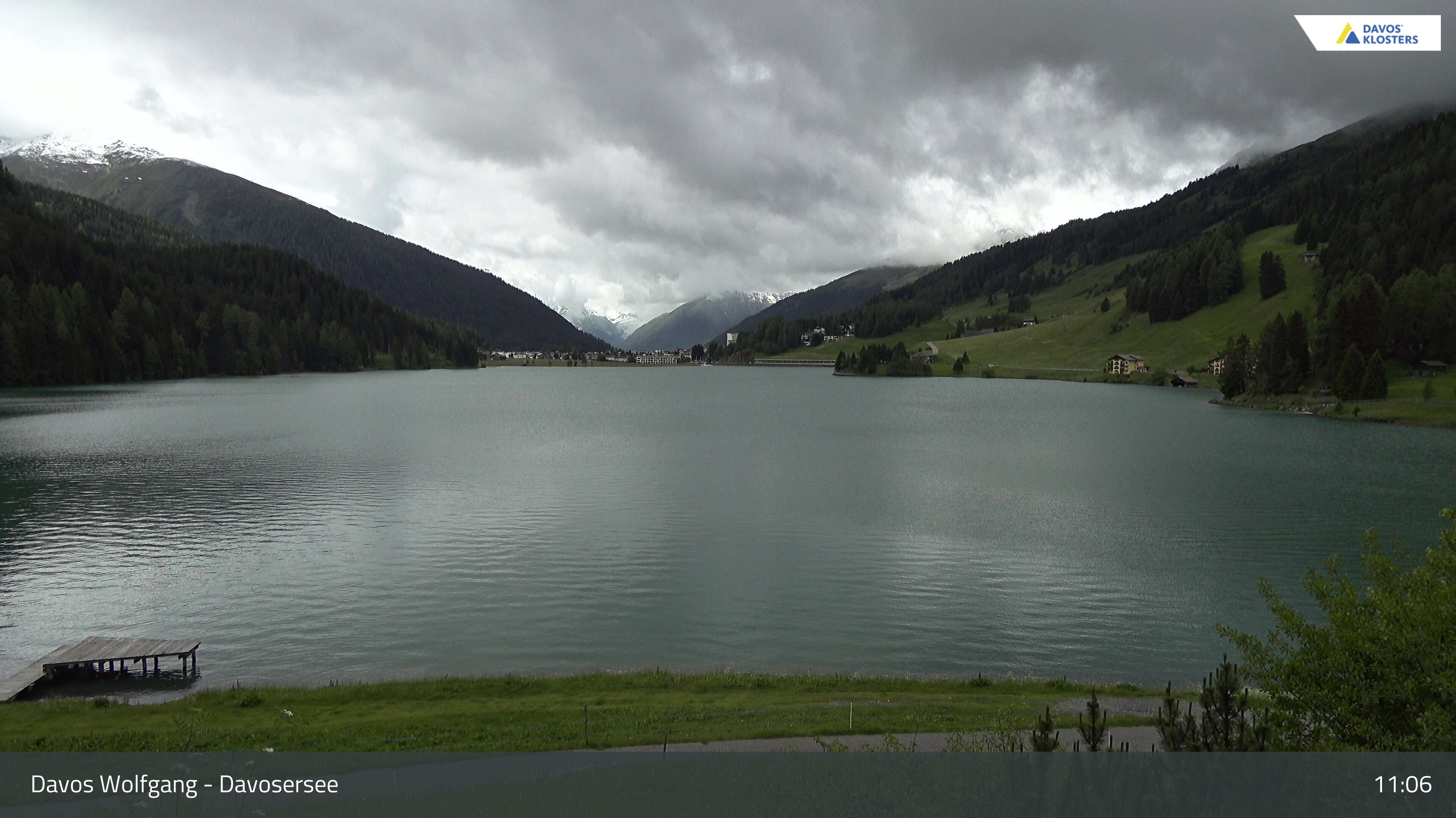 Davos › Südwesten: Alter Höhwaldsteg - Lake Davos