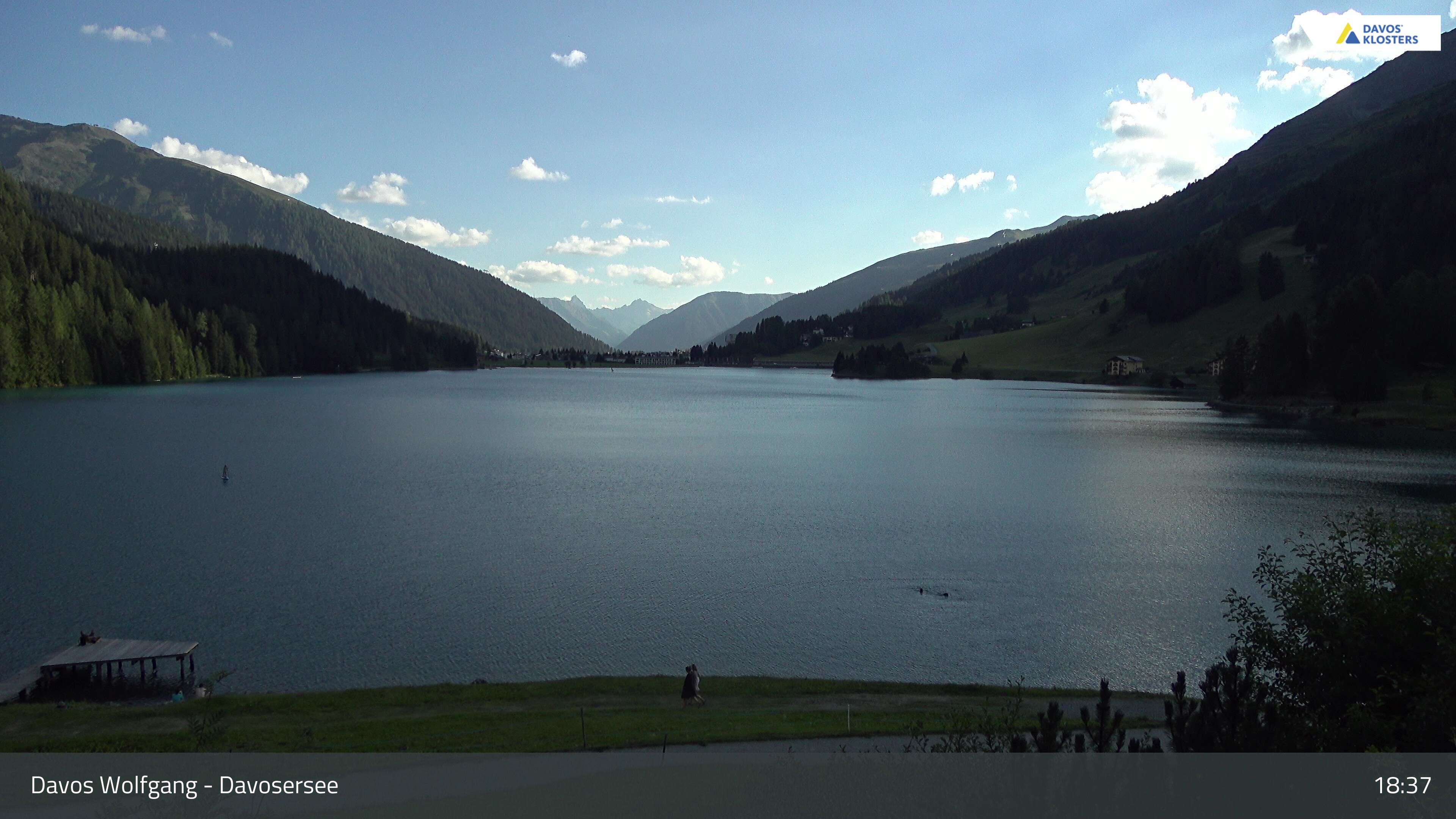 Davos › Südwesten: Alter Höhwaldsteg - Lake Davos
