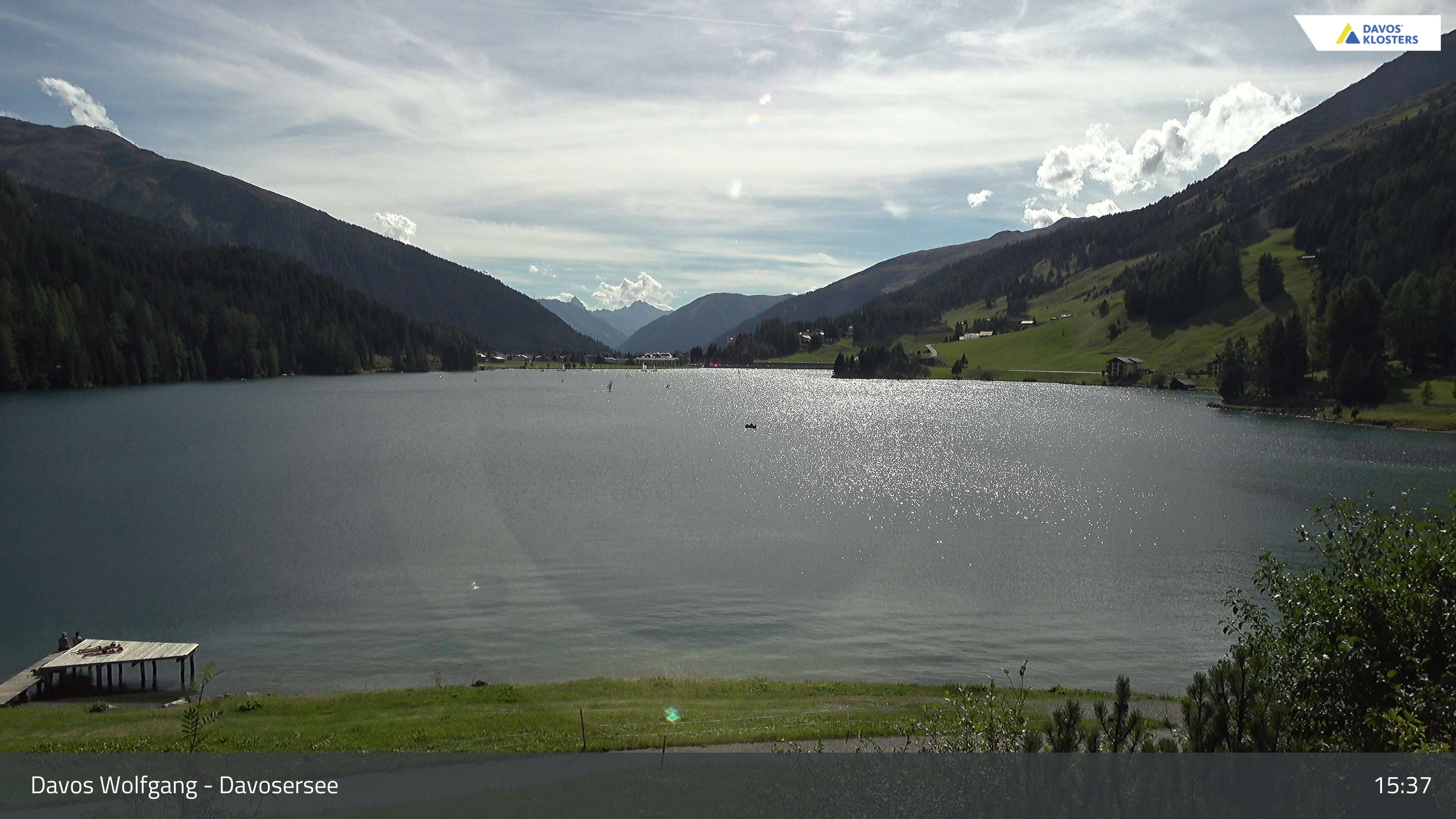 Davos › Südwesten: Alter Höhwaldsteg - Lake Davos