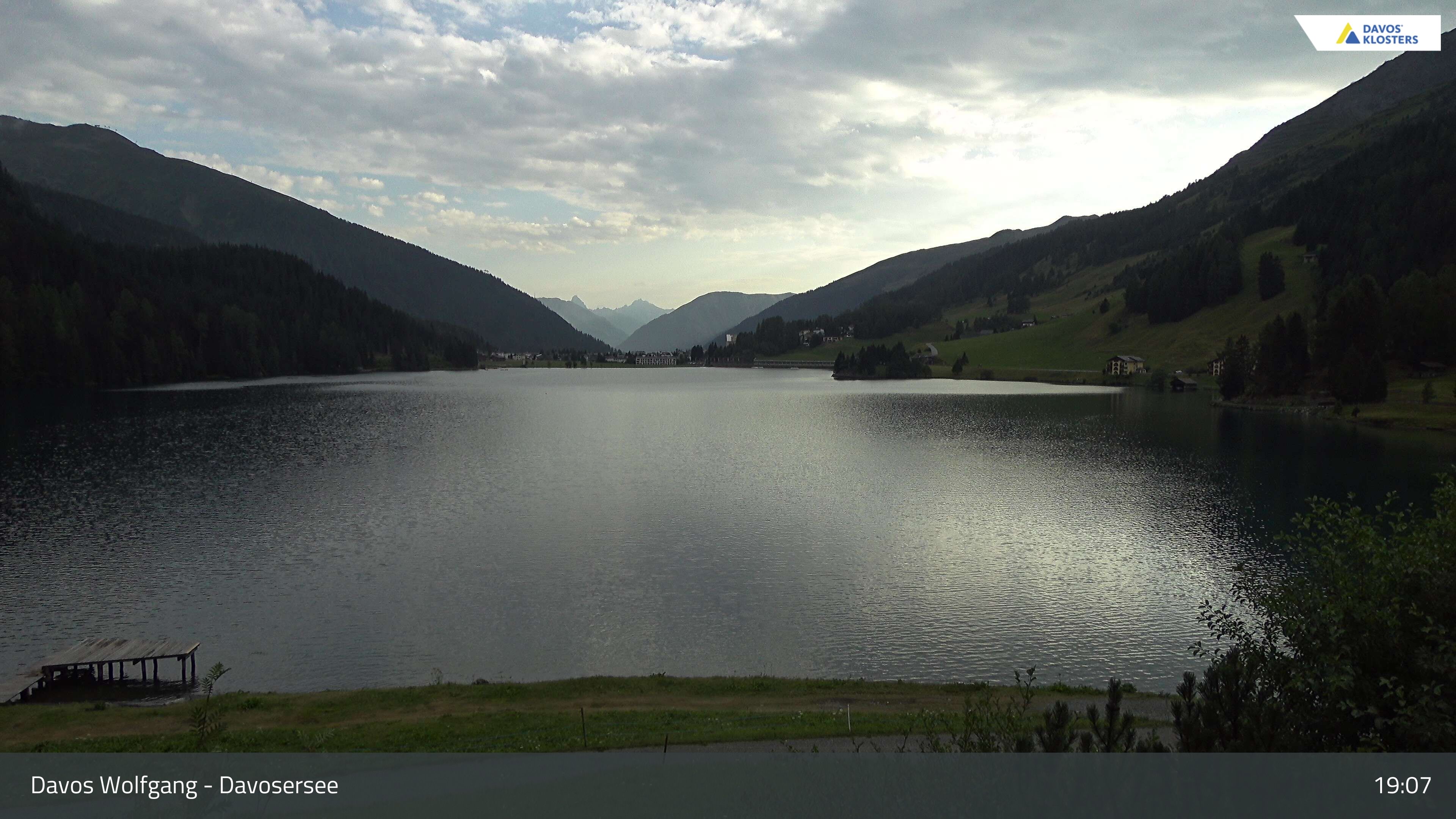Davos › Südwesten: Alter Höhwaldsteg - Lake Davos