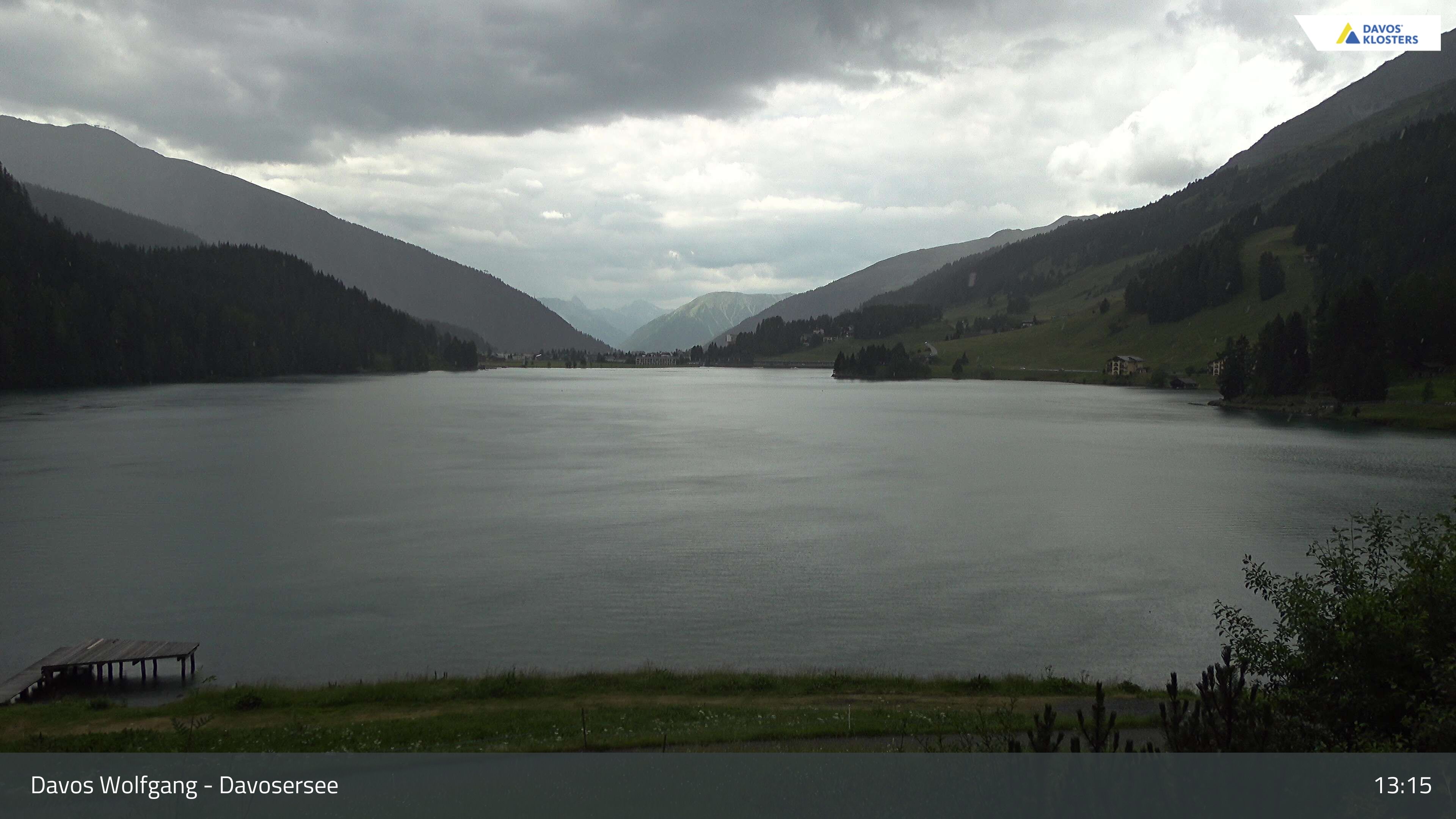 Davos › Südwesten: Alter Höhwaldsteg - Lake Davos