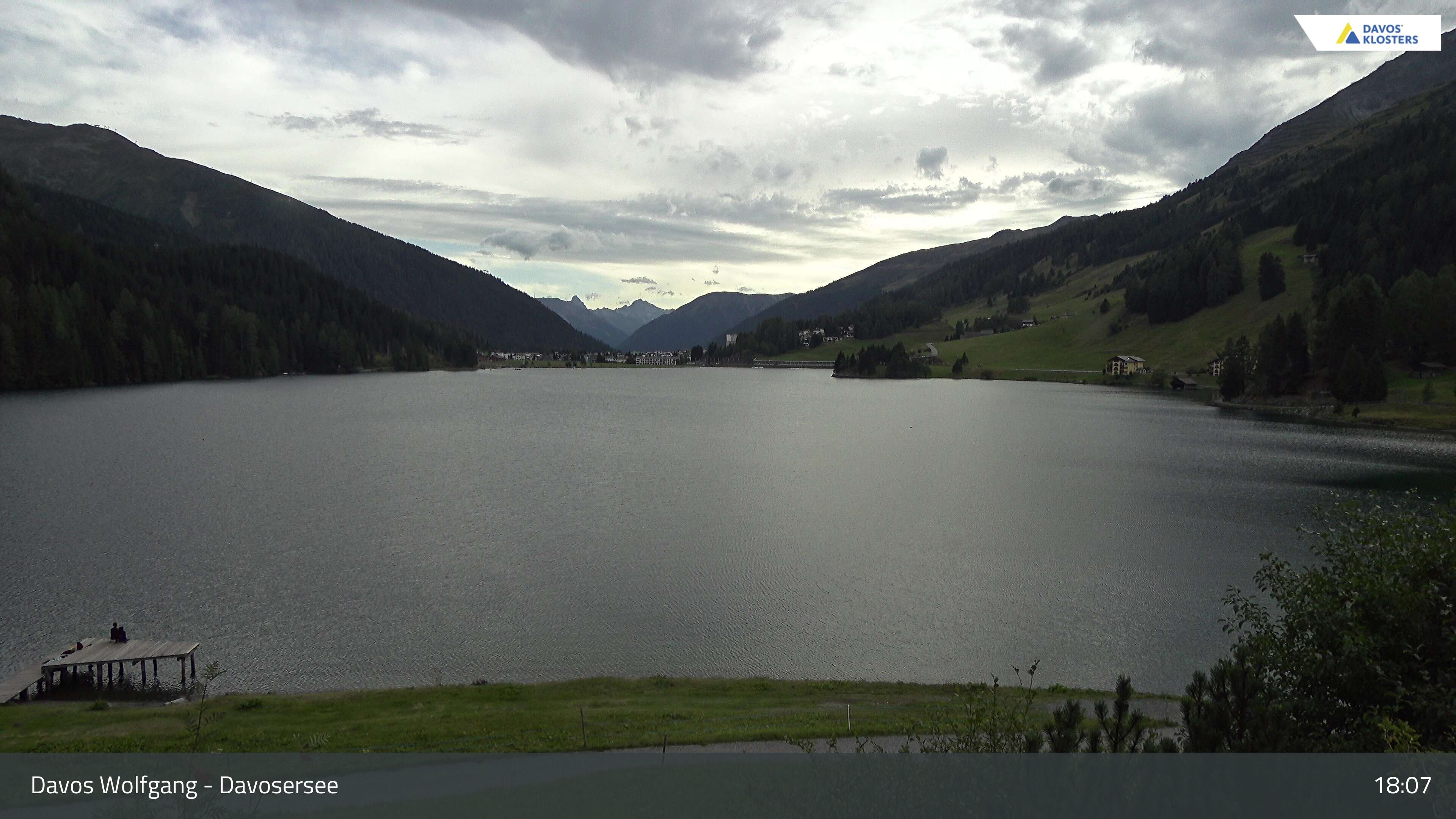 Davos › Südwesten: Alter Höhwaldsteg - Lake Davos