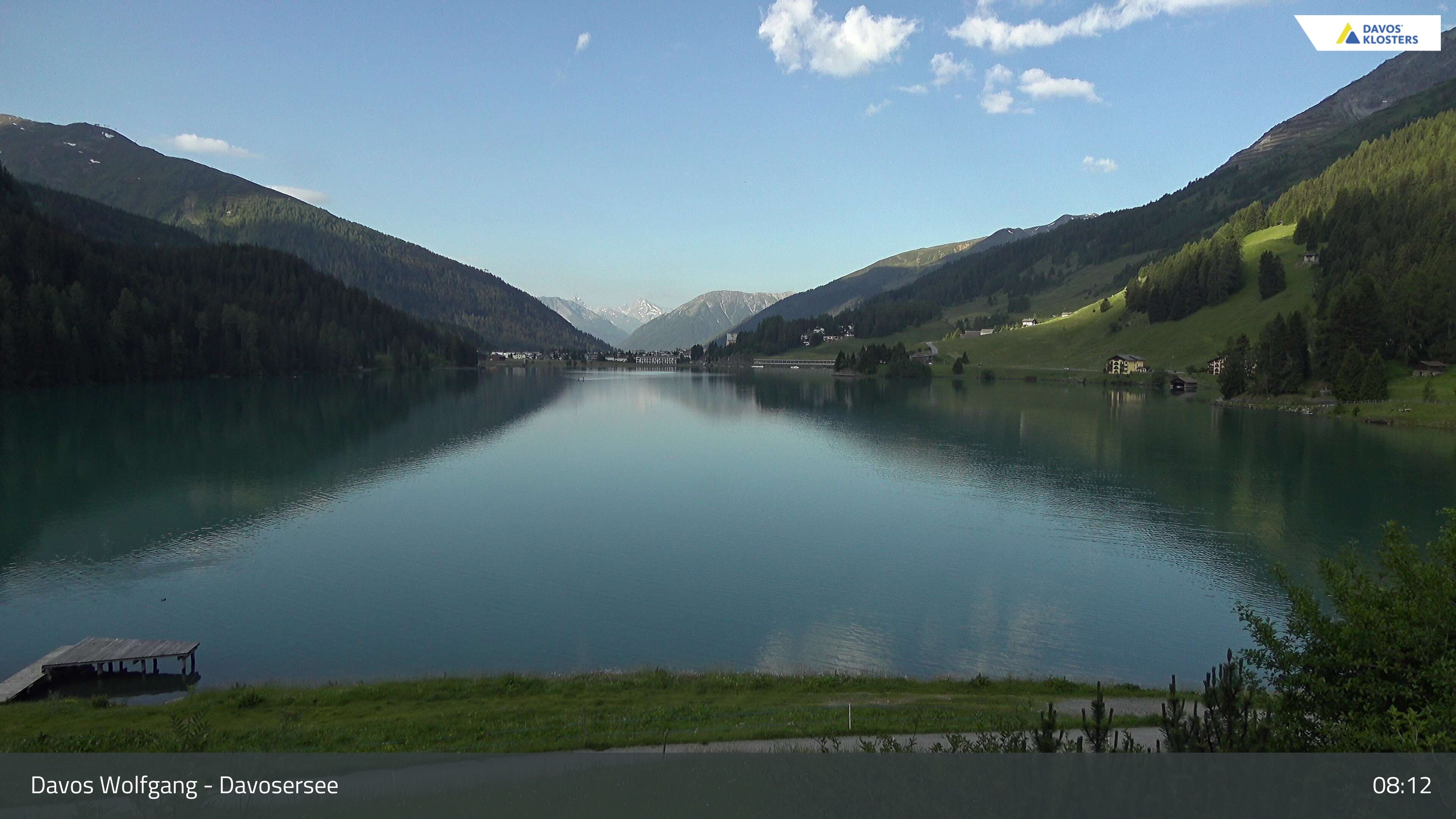 Davos › Südwesten: Alter Höhwaldsteg - Lake Davos