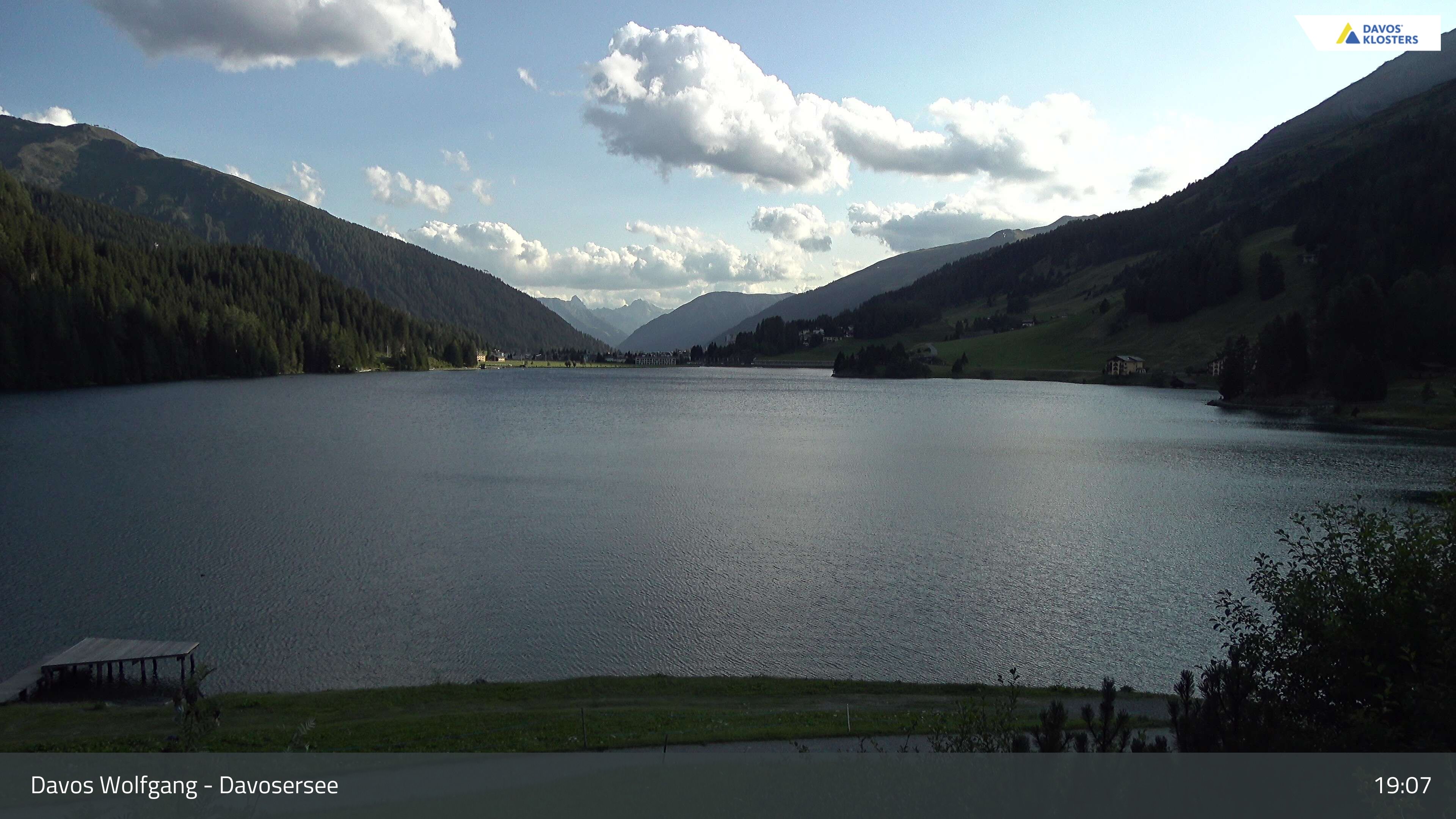Davos › Südwesten: Alter Höhwaldsteg - Lake Davos