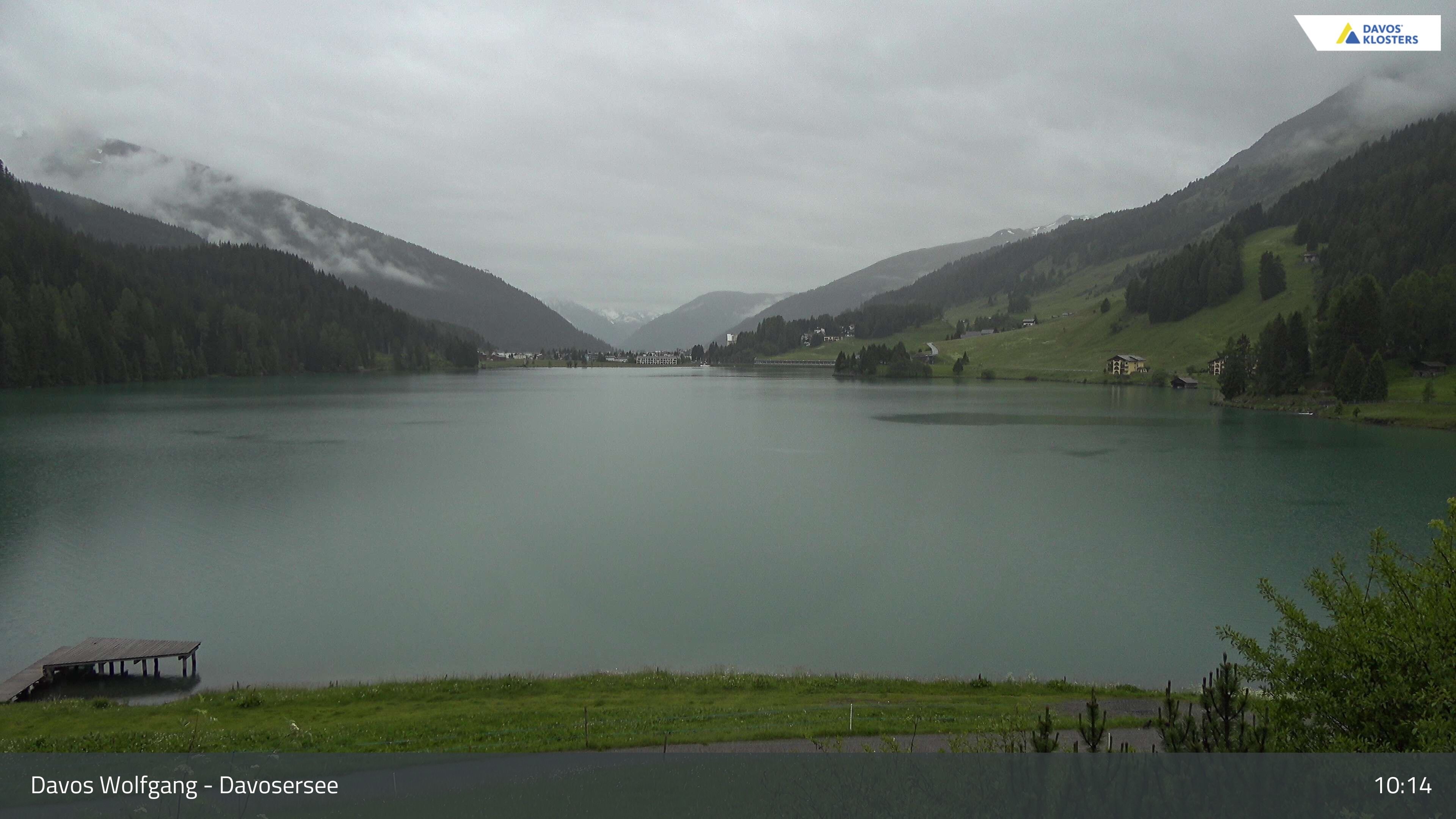 Davos › Südwesten: Alter Höhwaldsteg - Lake Davos