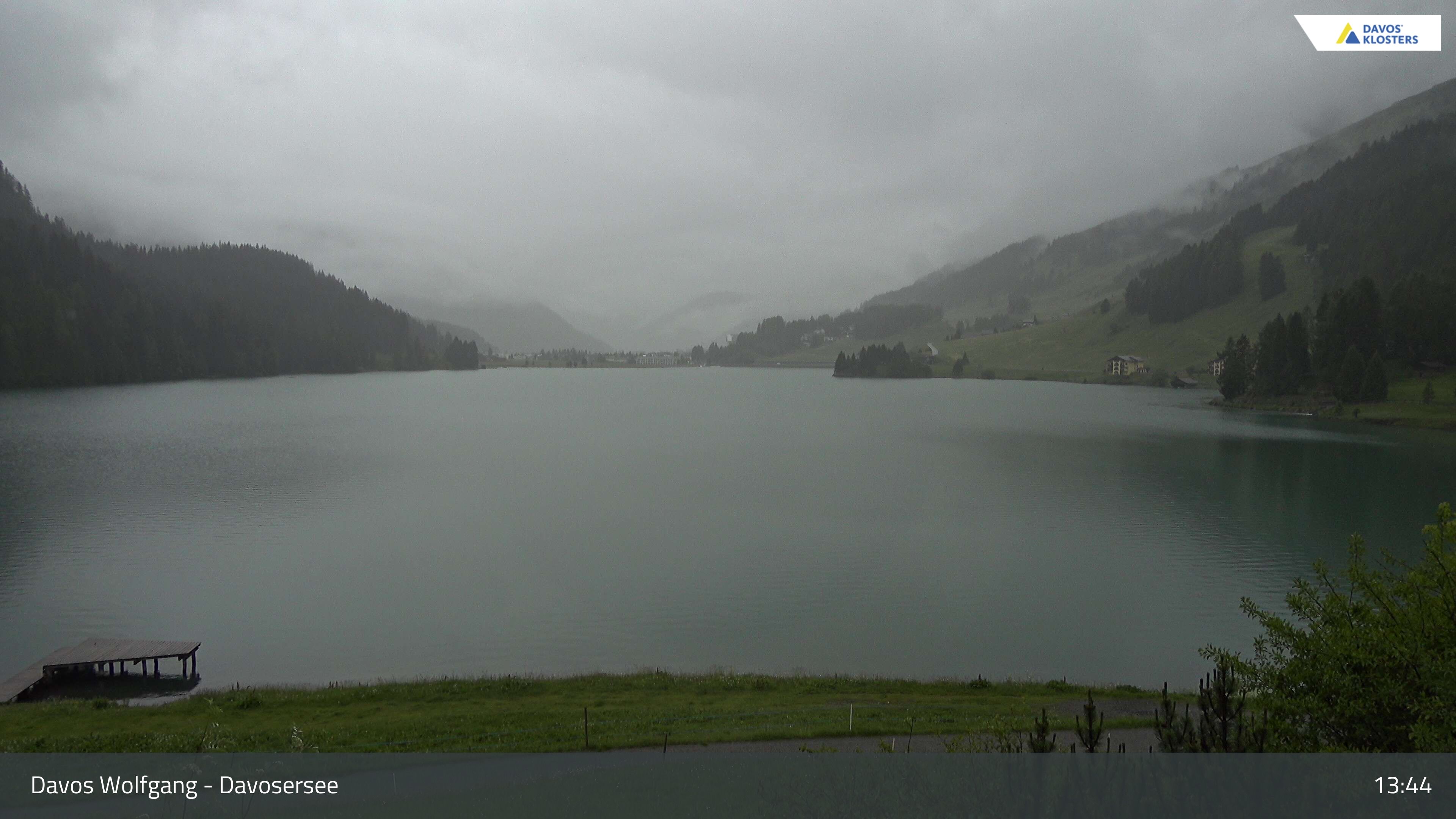 Davos › Südwesten: Alter Höhwaldsteg - Lake Davos