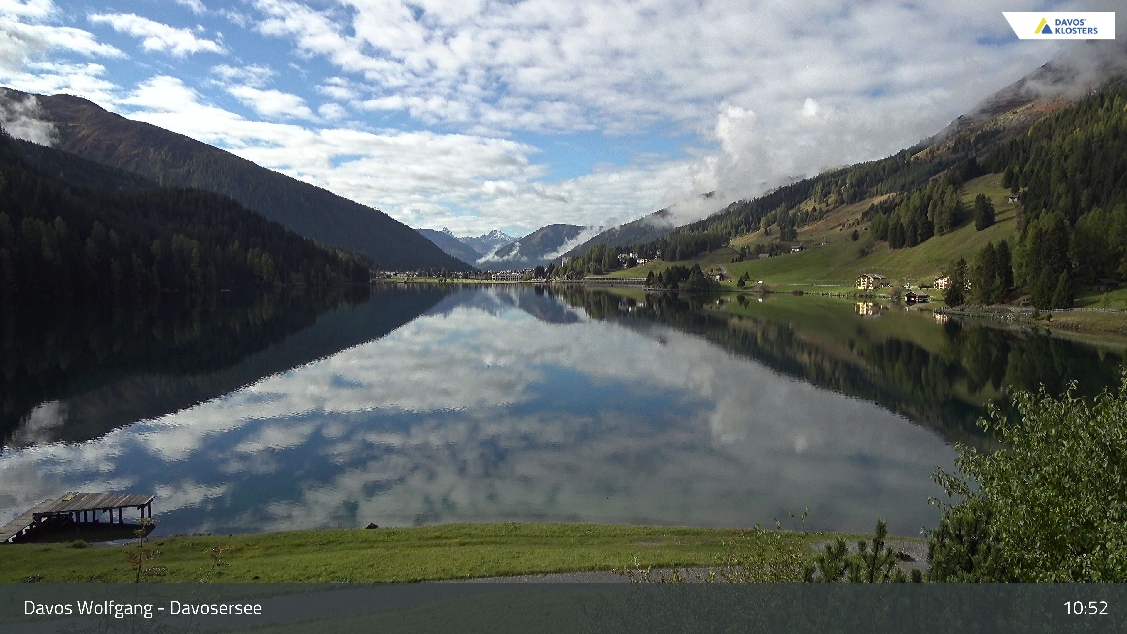 Davos › Südwesten: Alter Höhwaldsteg - Lake Davos