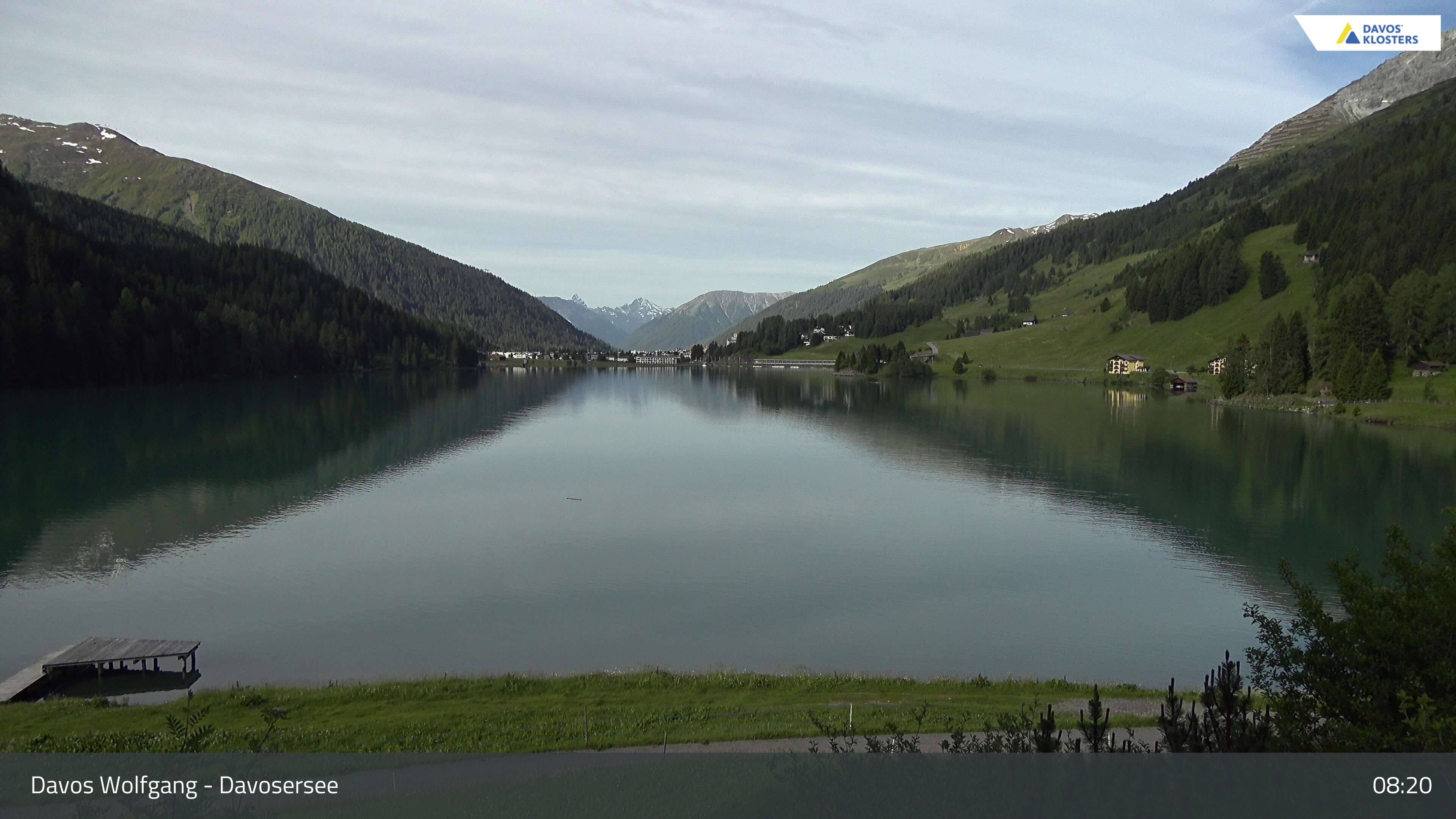 Davos › Südwesten: Alter Höhwaldsteg - Lake Davos