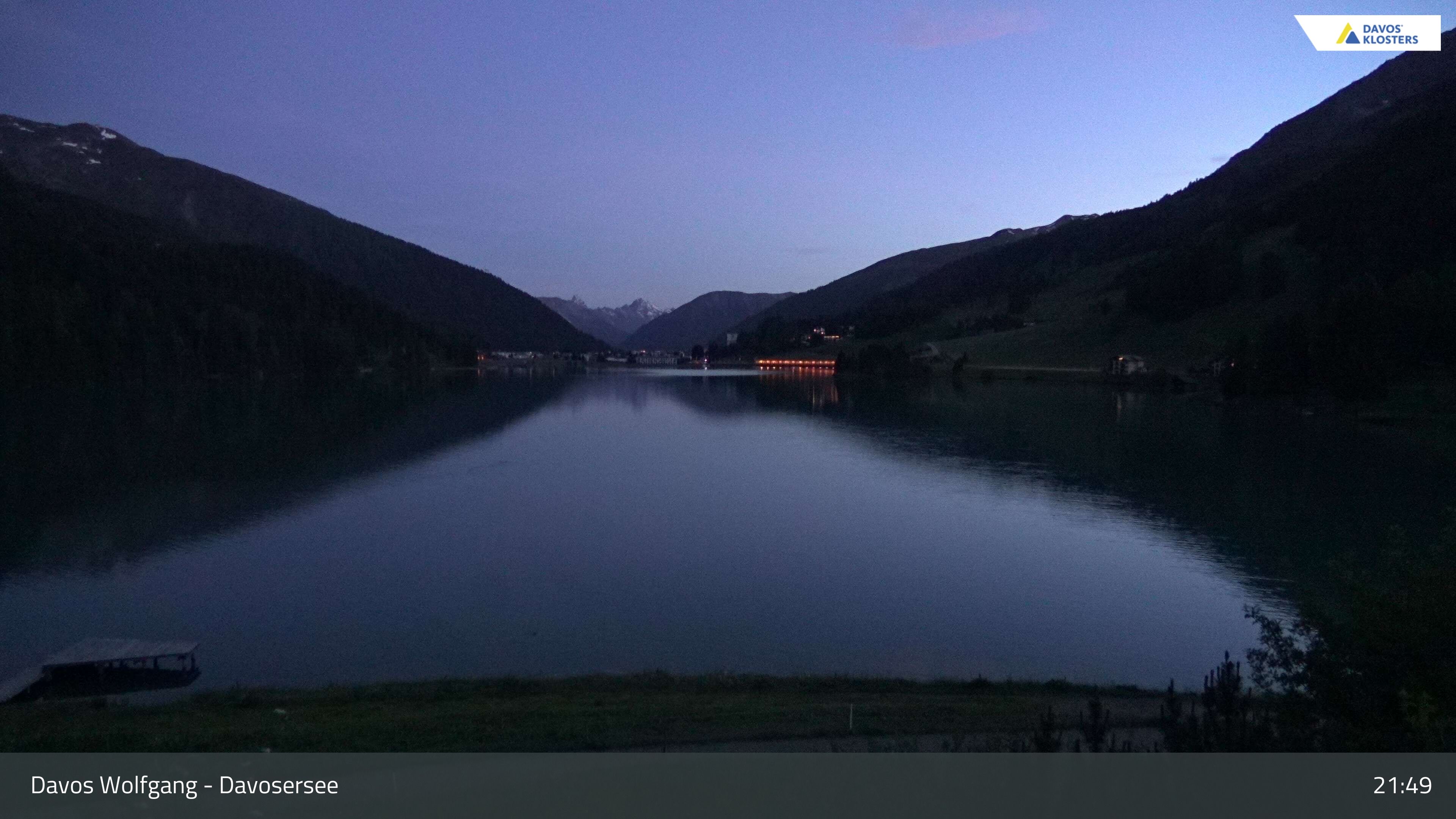 Davos › Südwesten: Alter Höhwaldsteg - Lake Davos