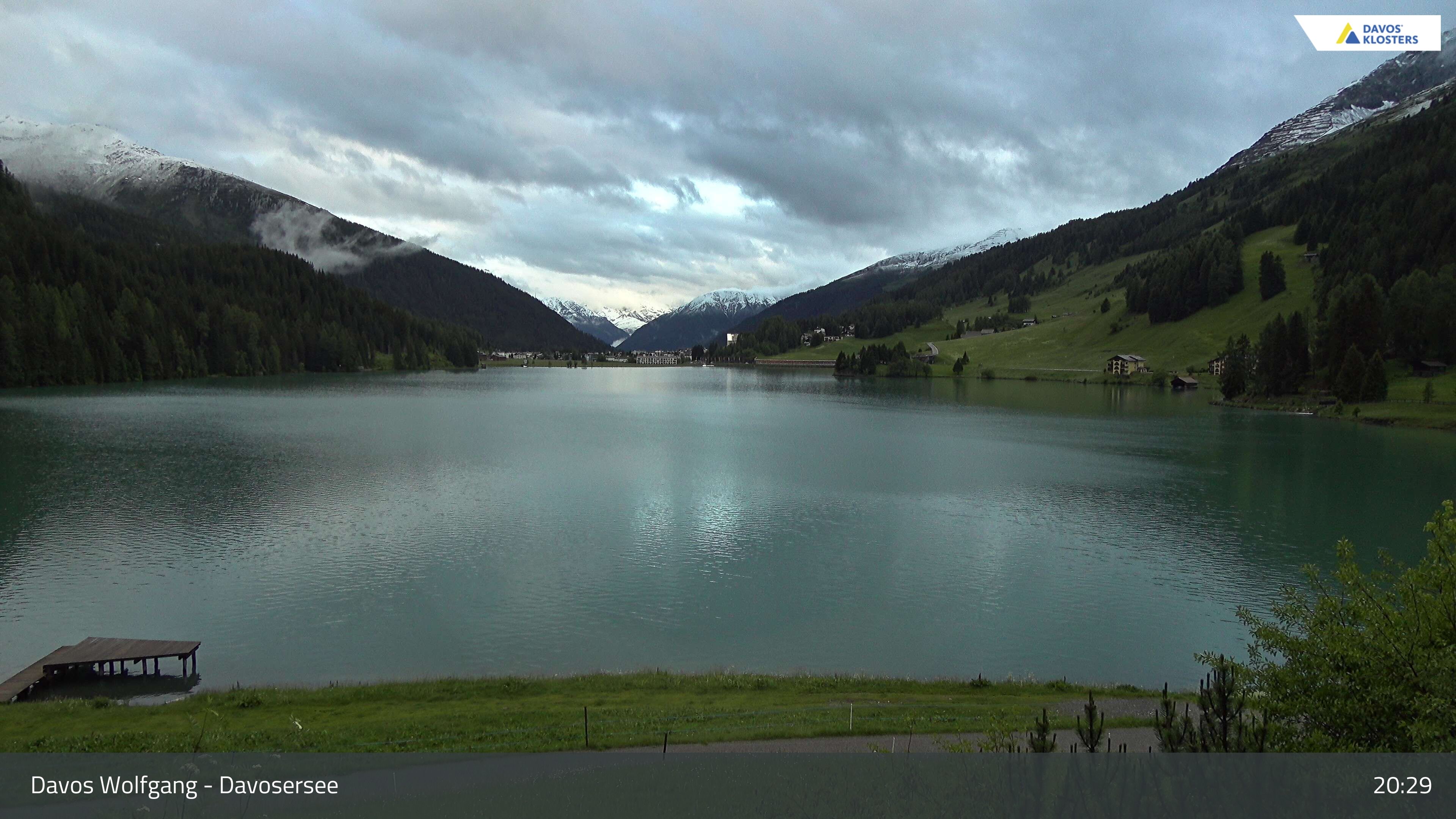 Davos › Südwesten: Alter Höhwaldsteg - Lake Davos