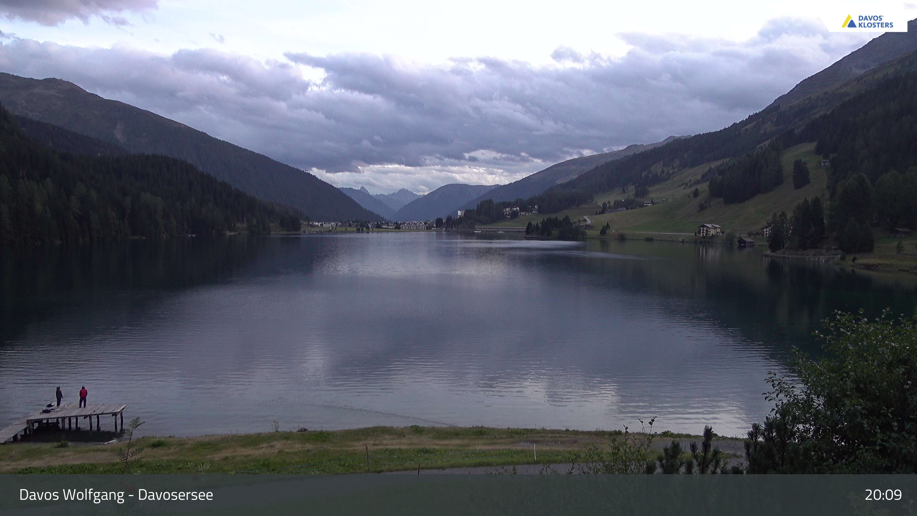 Davos › Südwesten: Alter Höhwaldsteg - Lake Davos