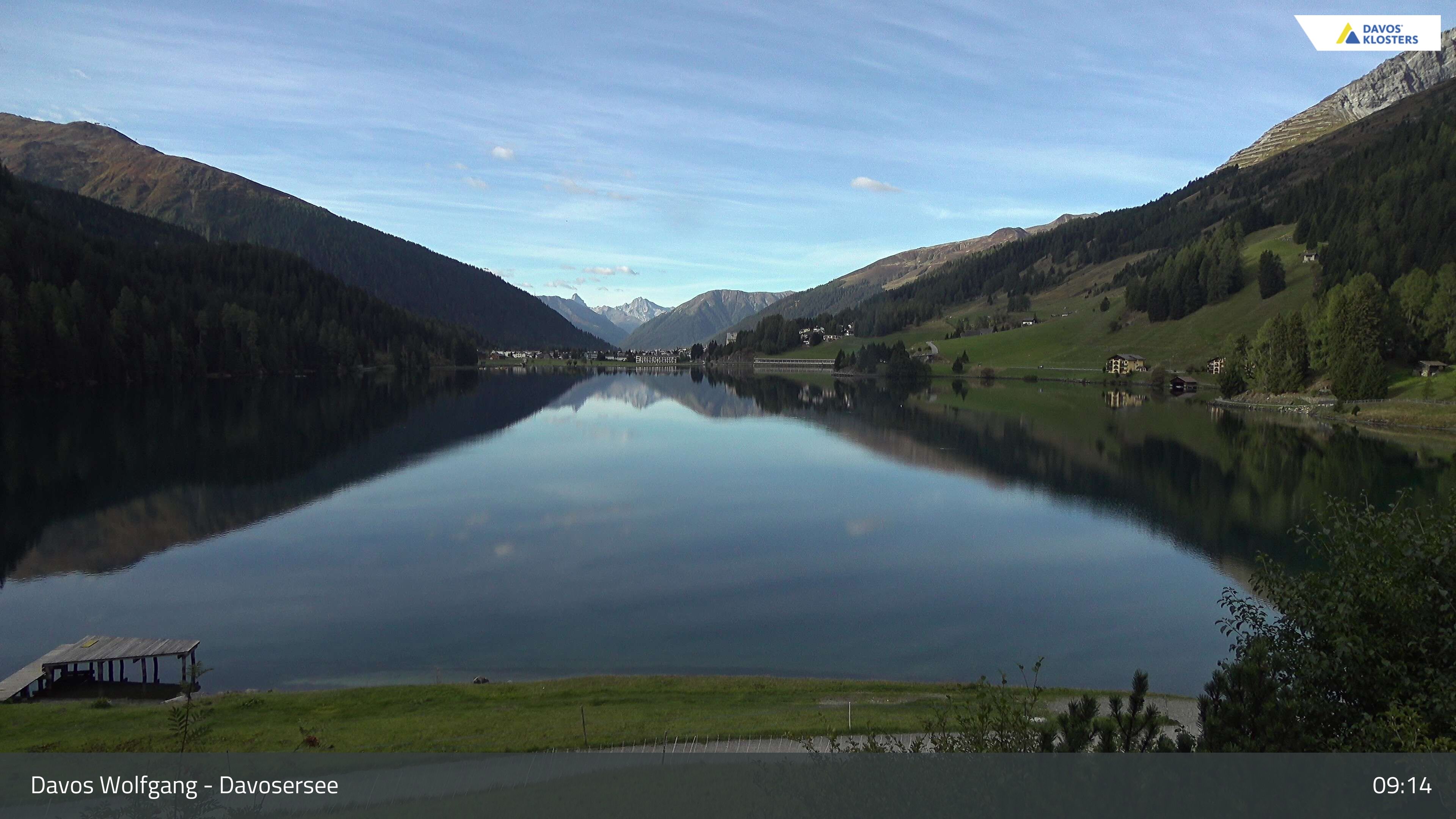 Davos › Südwesten: Alter Höhwaldsteg - Lake Davos