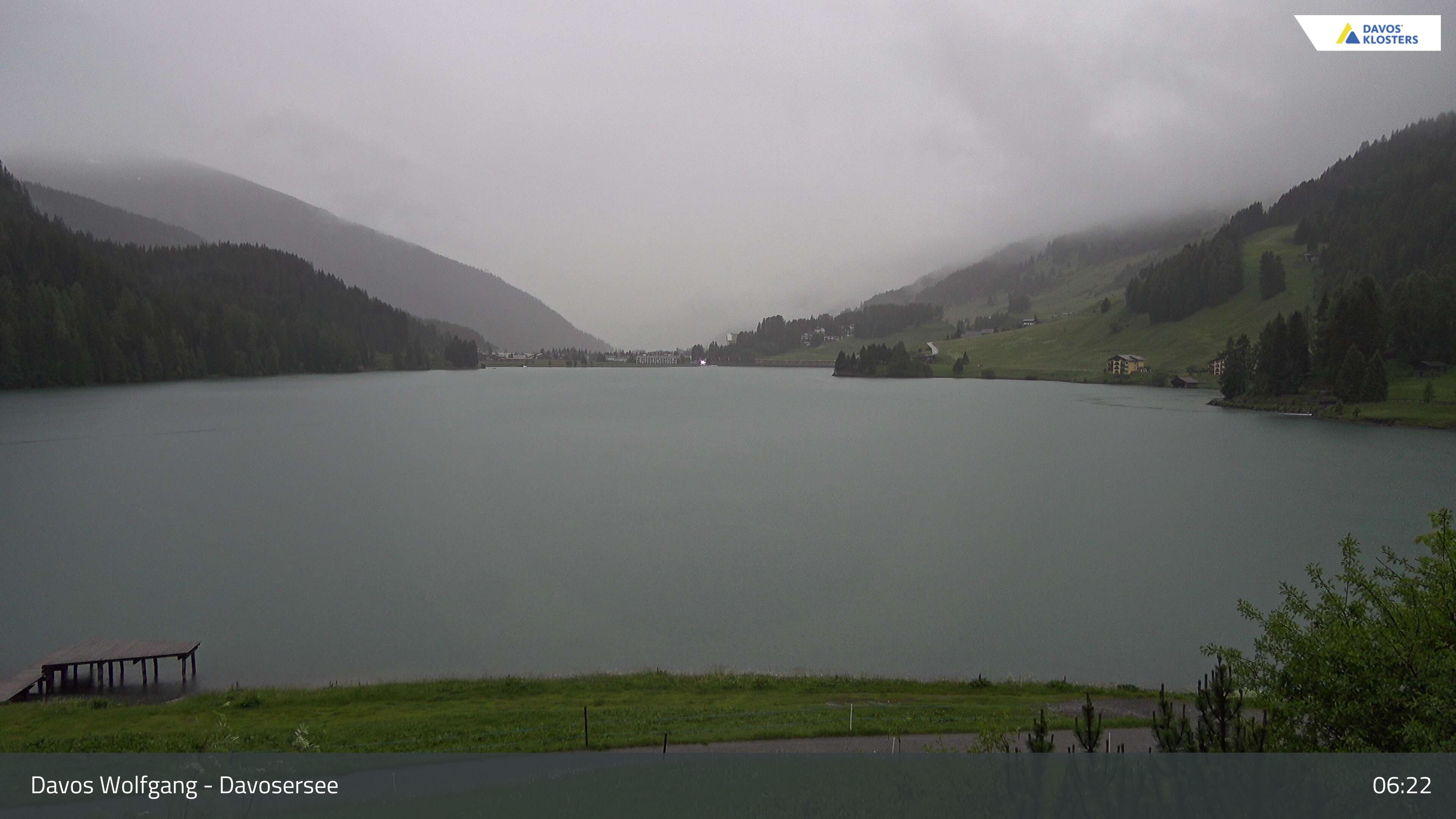 Davos › Südwesten: Alter Höhwaldsteg - Lake Davos