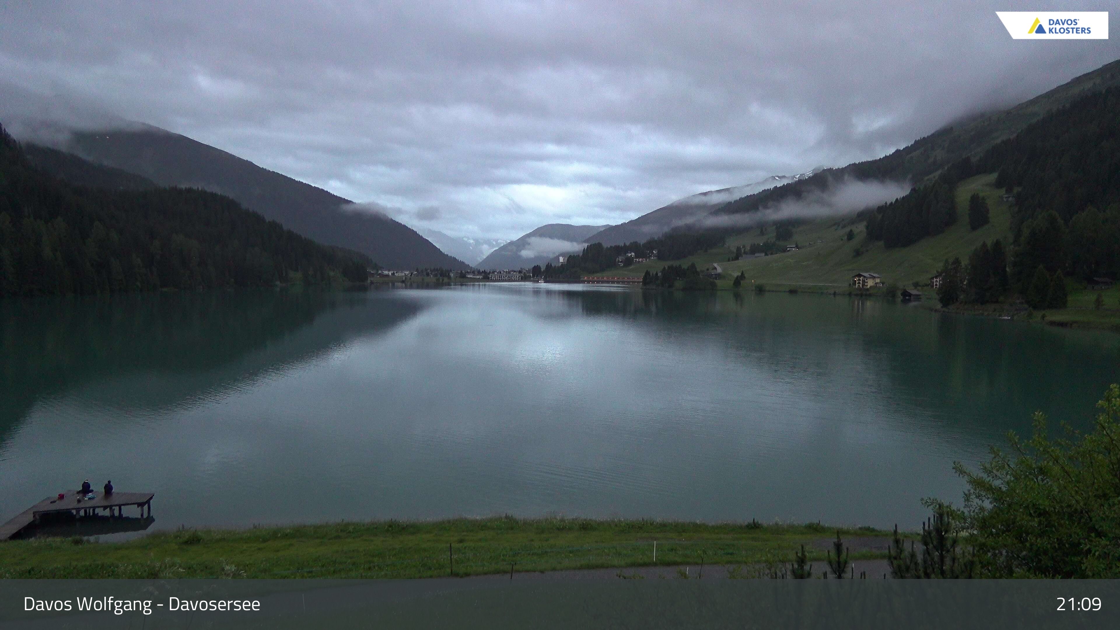 Davos › Südwesten: Alter Höhwaldsteg - Lake Davos