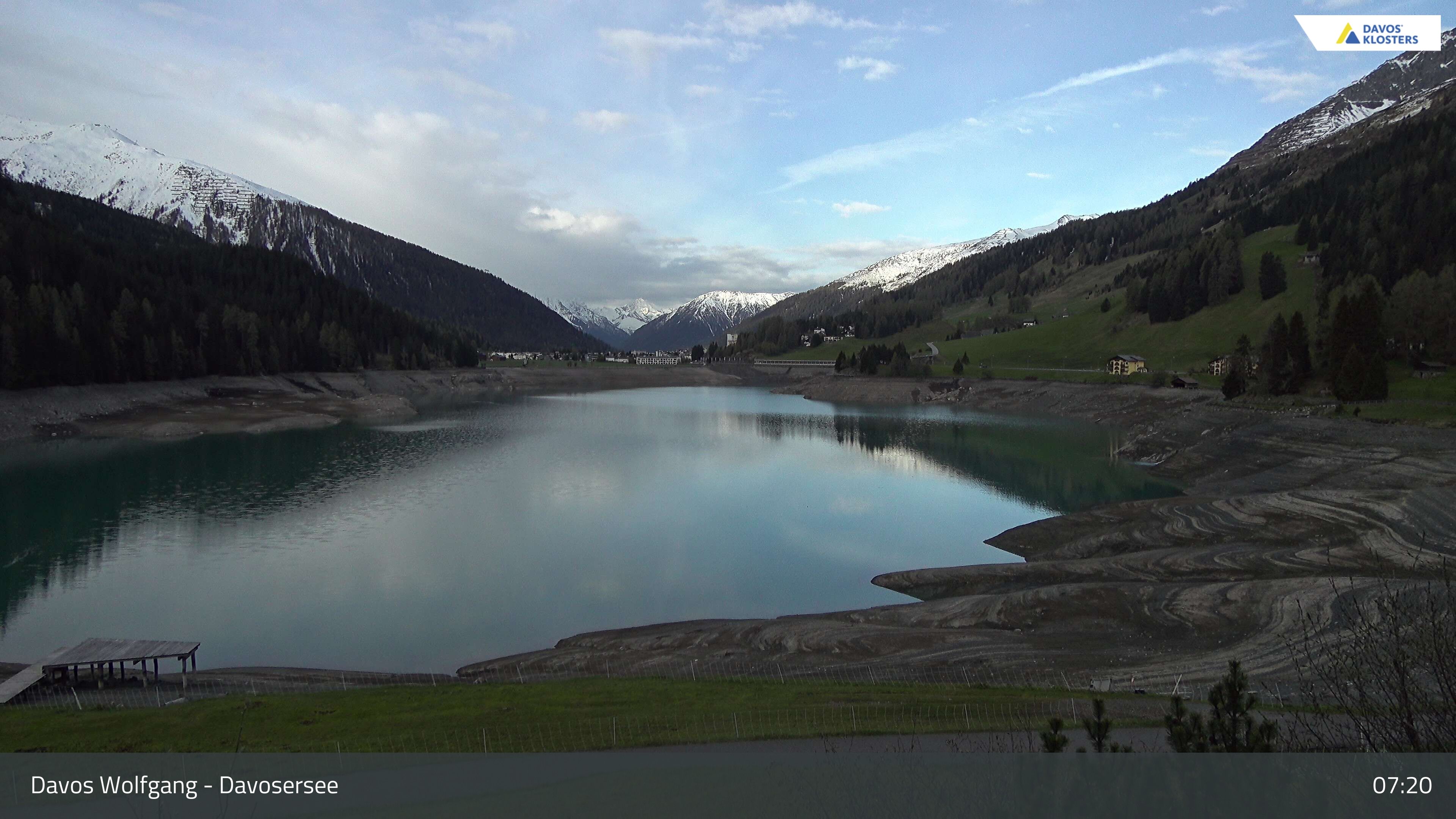 Davos › Südwesten: Alter Höhwaldsteg - Lake Davos
