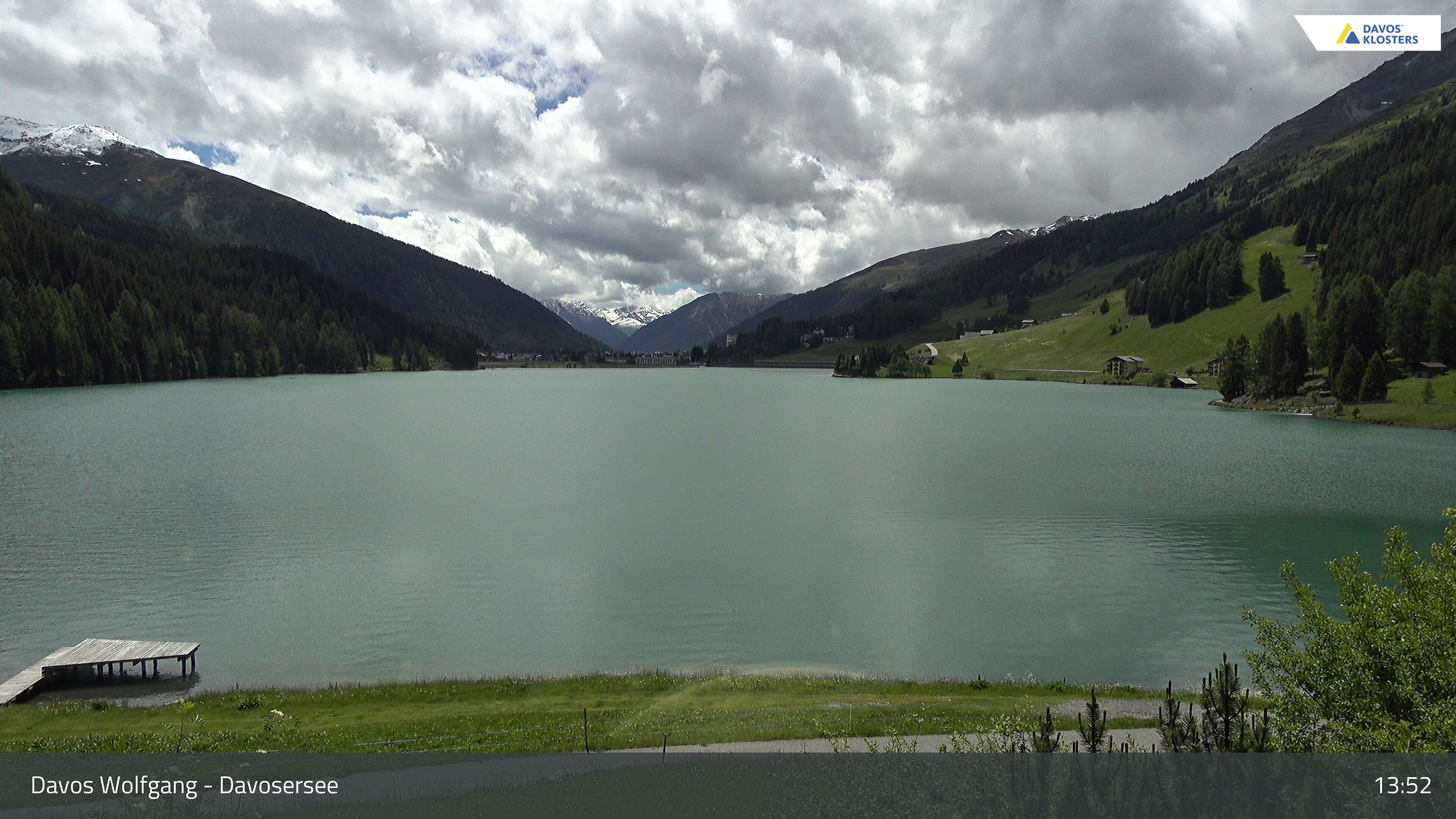 Davos › Südwesten: Alter Höhwaldsteg - Lake Davos