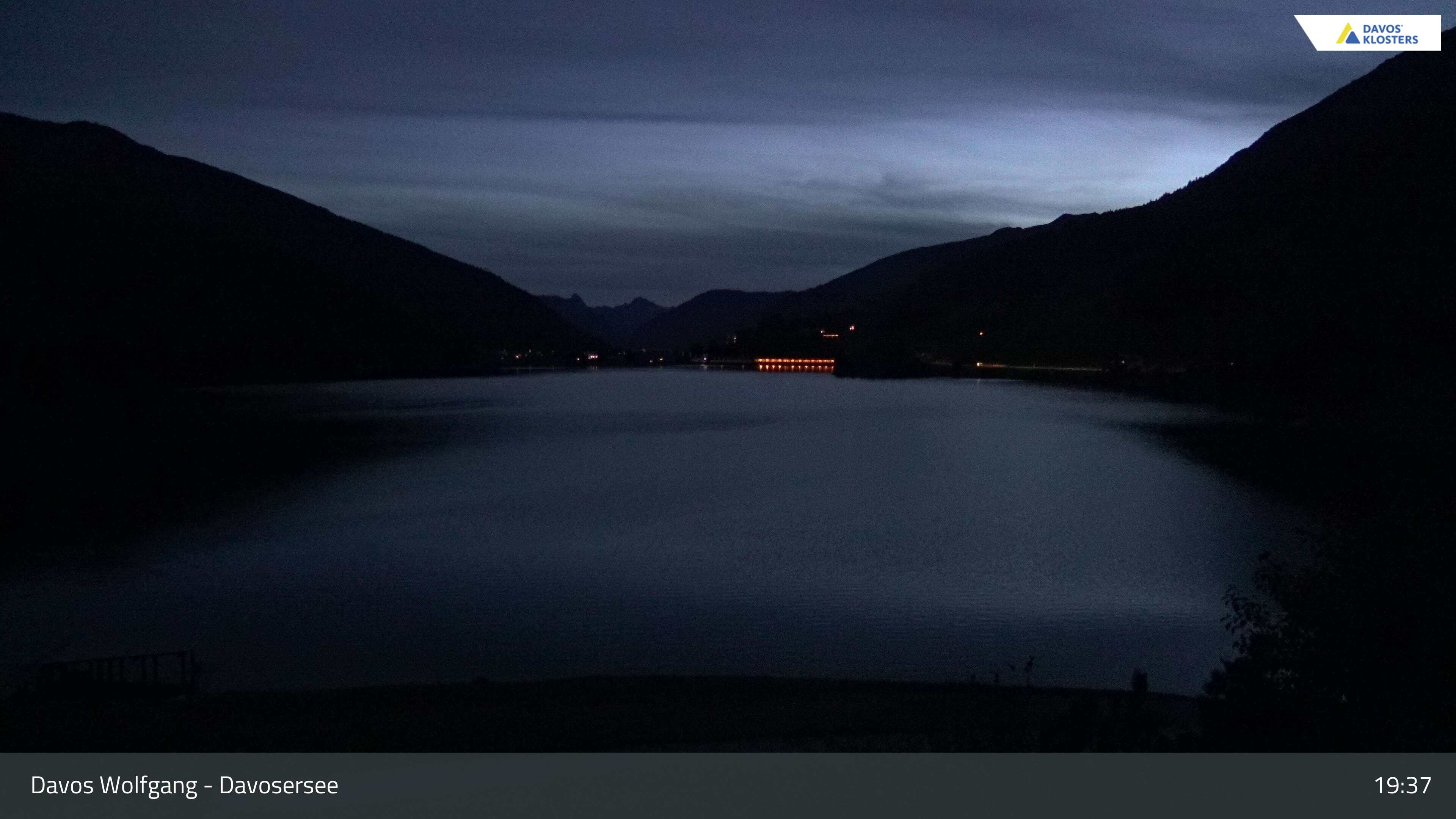 Davos › Südwesten: Alter Höhwaldsteg - Lake Davos