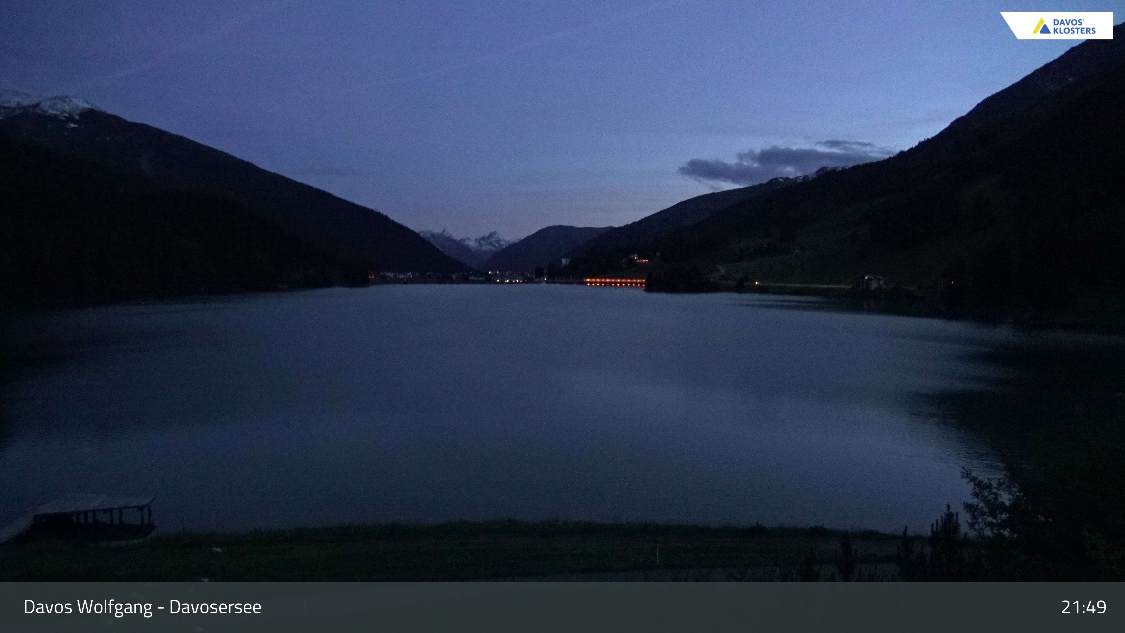 Davos › Südwesten: Alter Höhwaldsteg - Lake Davos
