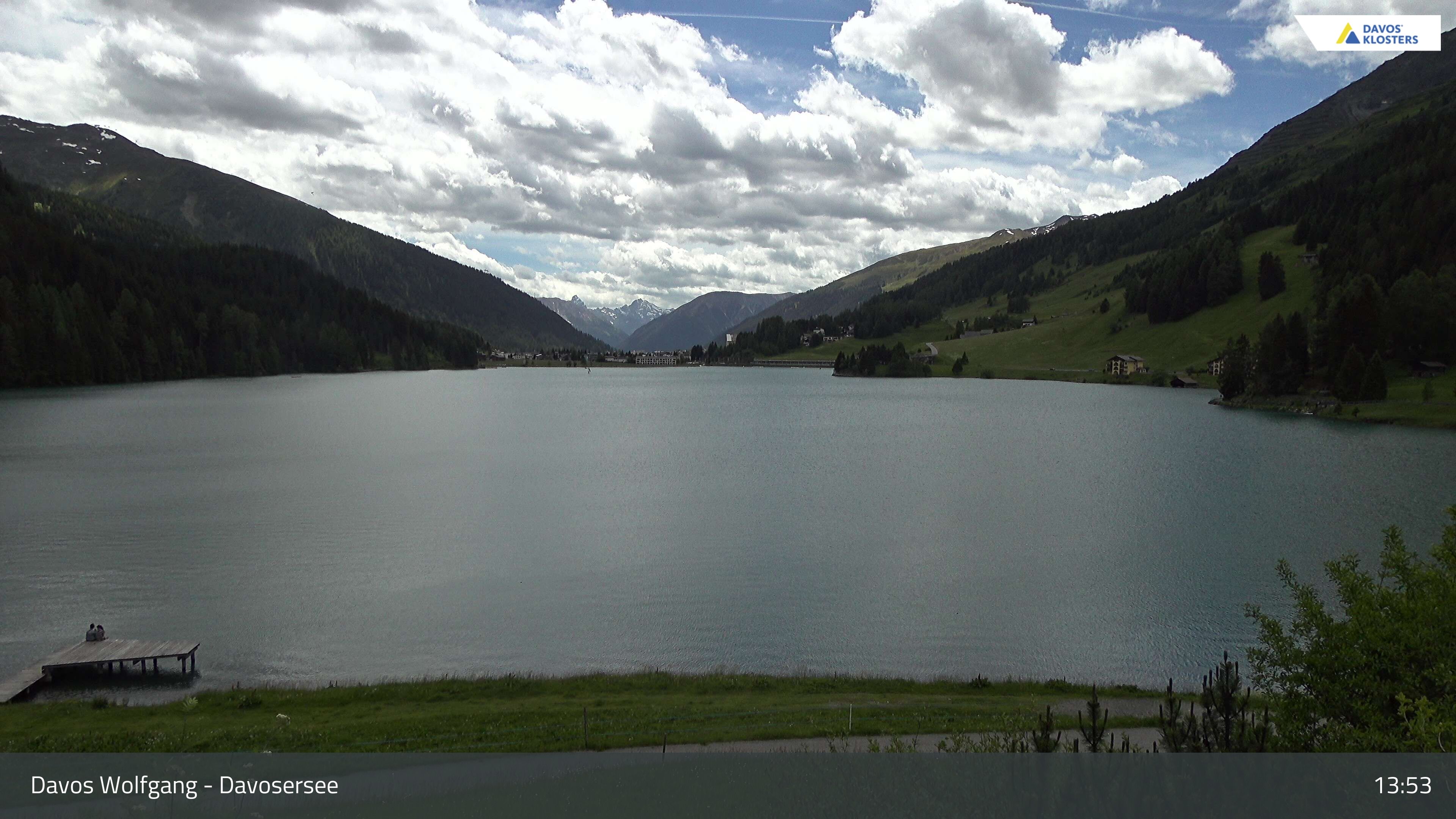 Davos › Südwesten: Alter Höhwaldsteg - Lake Davos