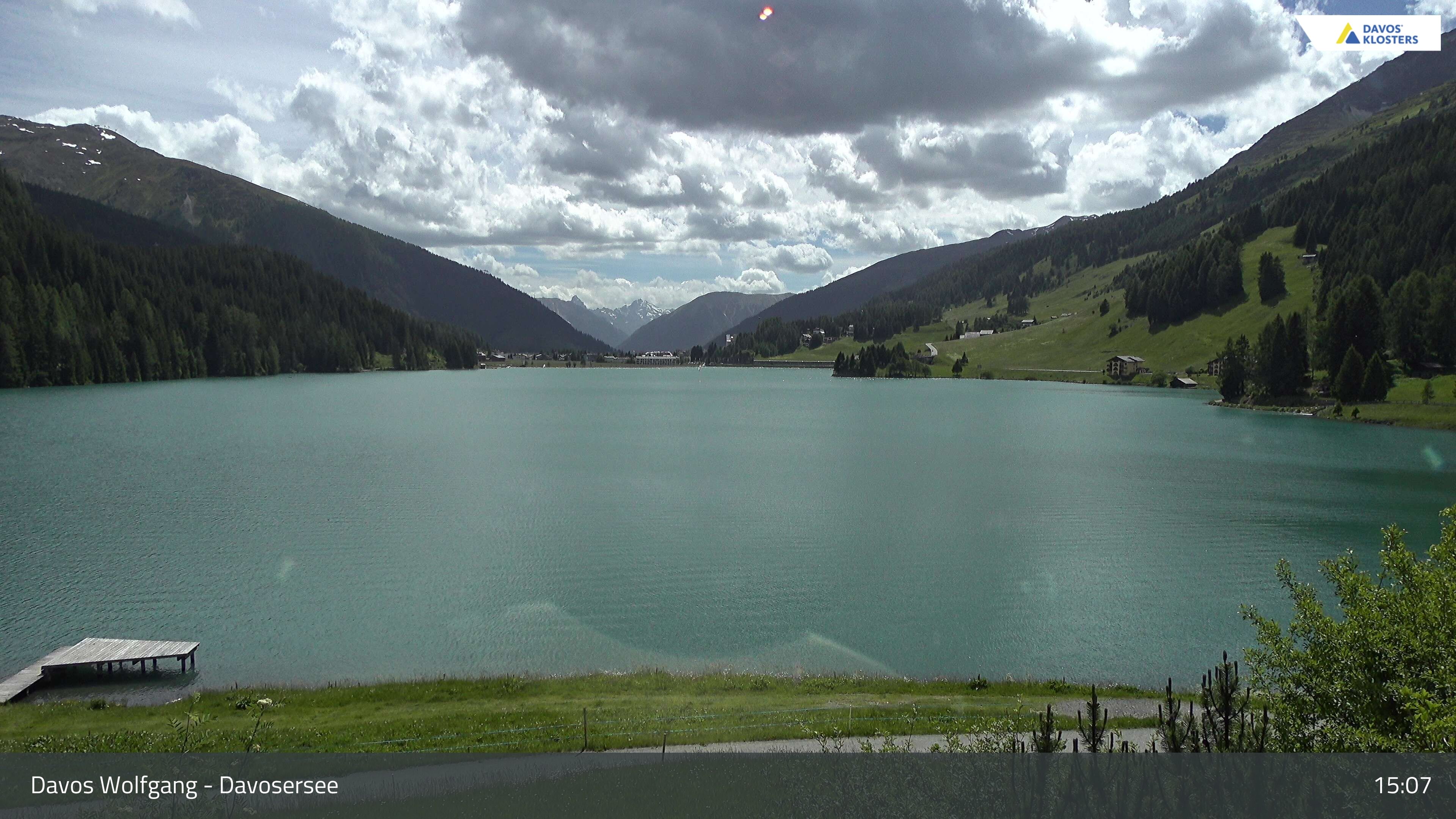 Davos › Südwesten: Alter Höhwaldsteg - Lake Davos