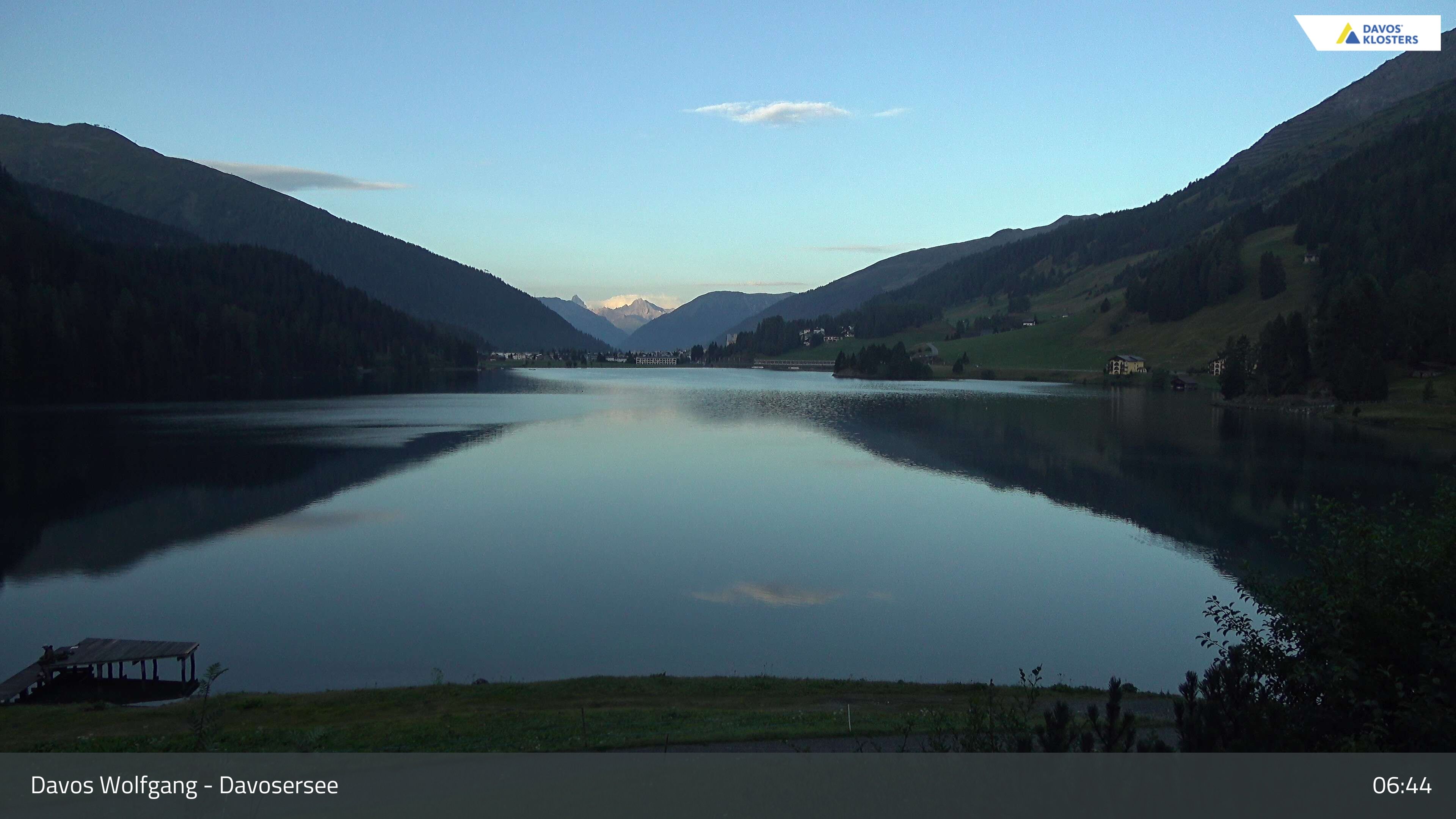 Davos › Südwesten: Alter Höhwaldsteg - Lake Davos
