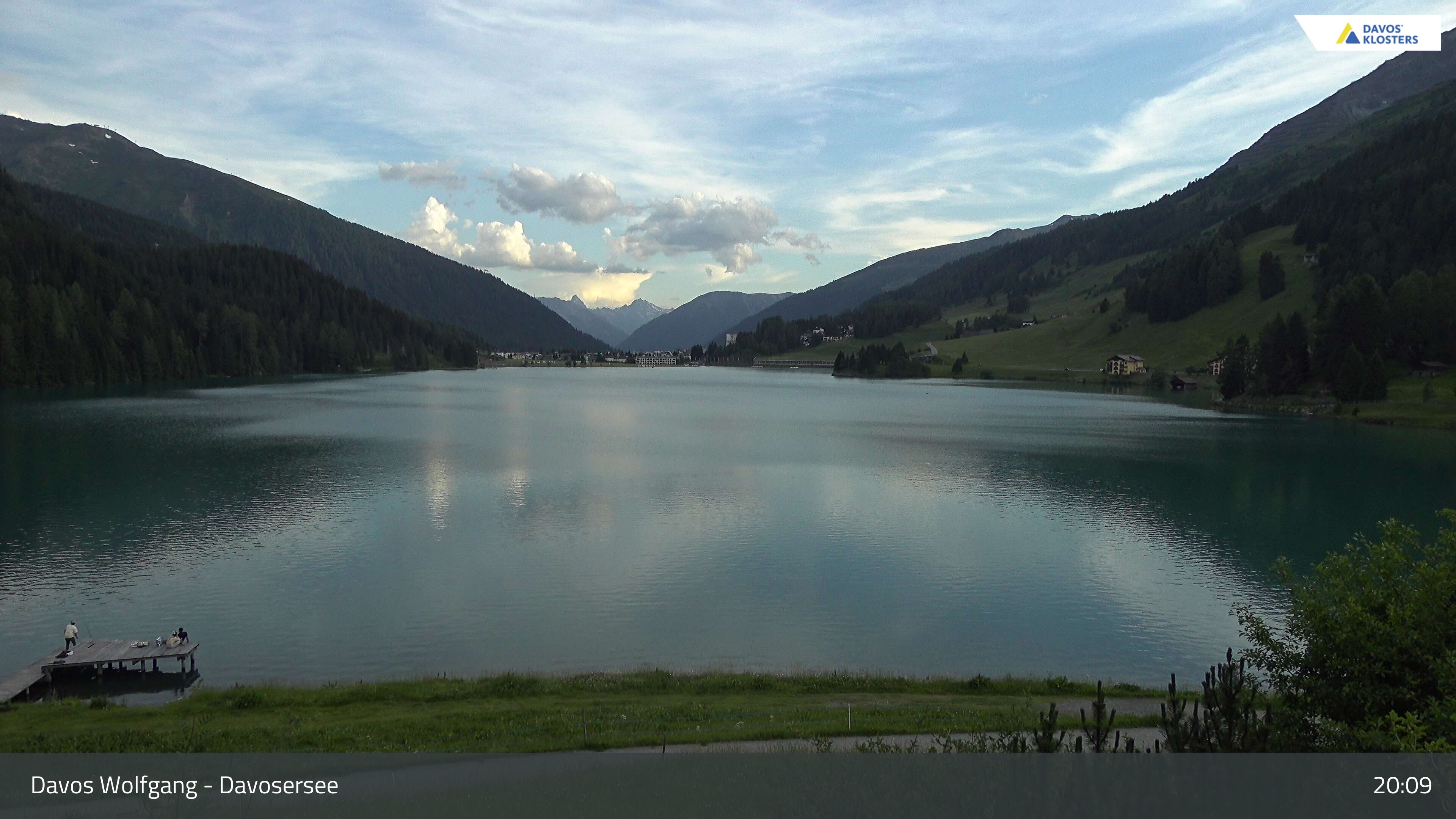 Davos › Südwesten: Alter Höhwaldsteg - Lake Davos