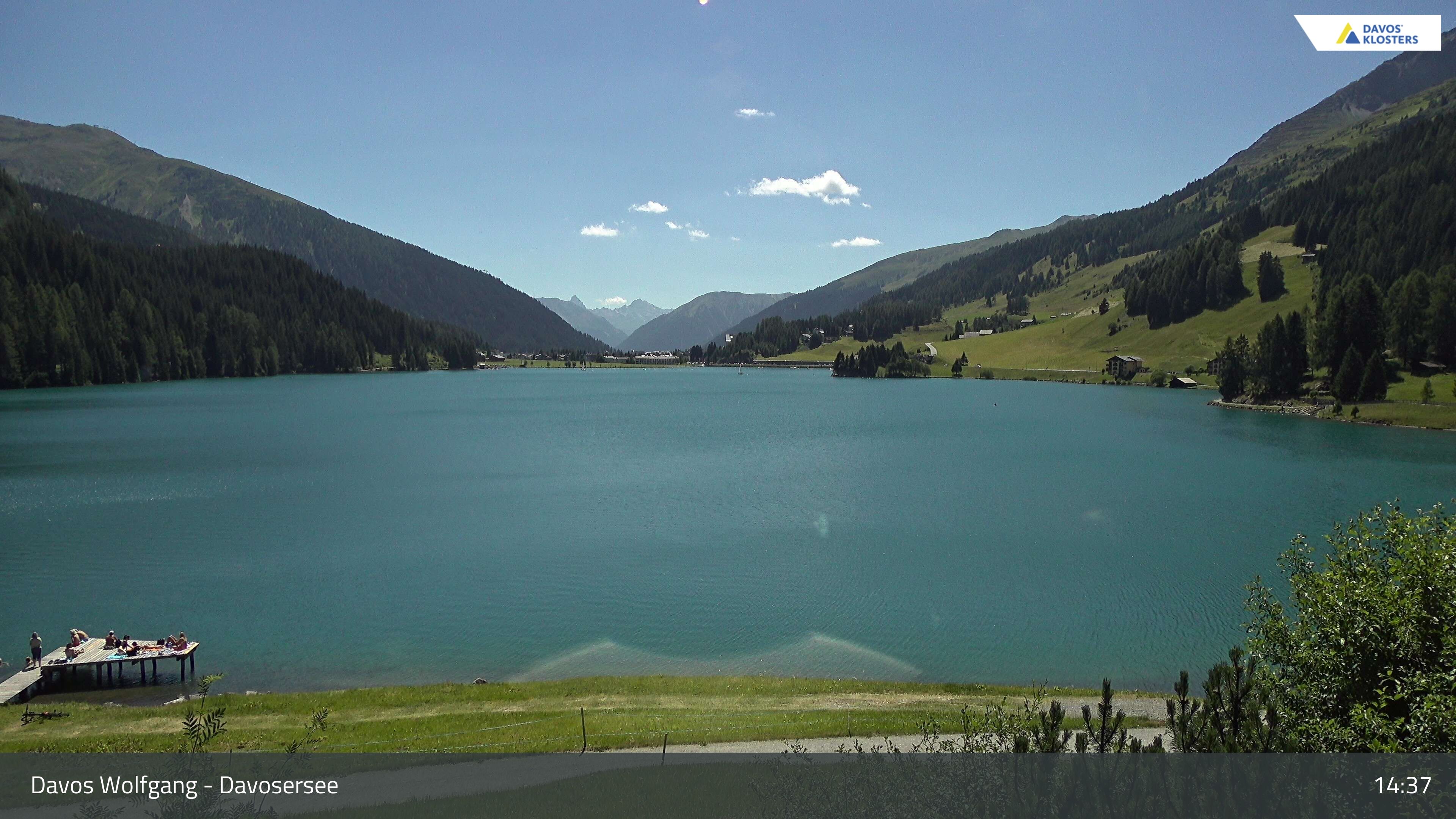 Davos › Südwesten: Alter Höhwaldsteg - Lake Davos