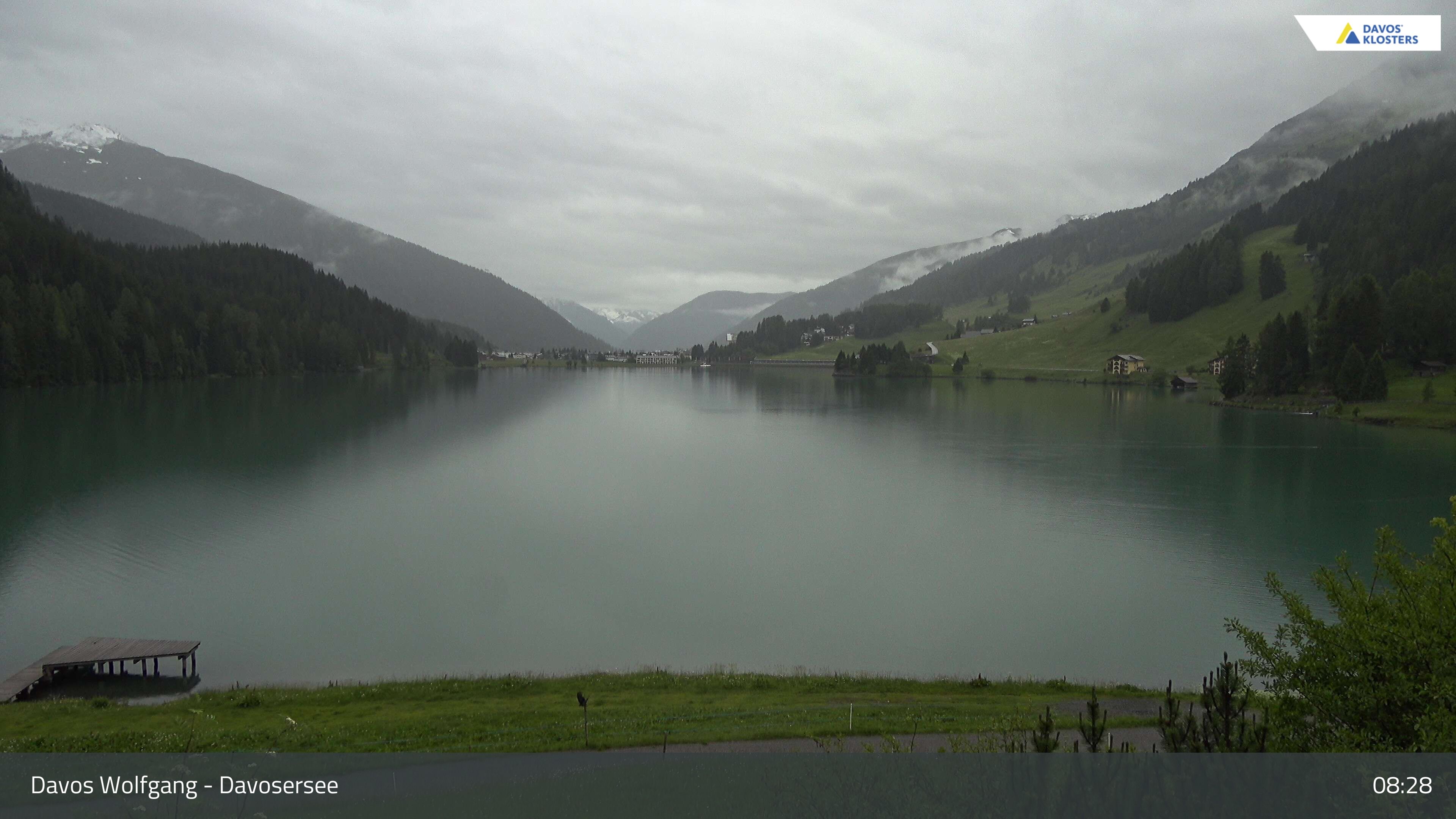 Davos › Südwesten: Alter Höhwaldsteg - Lake Davos